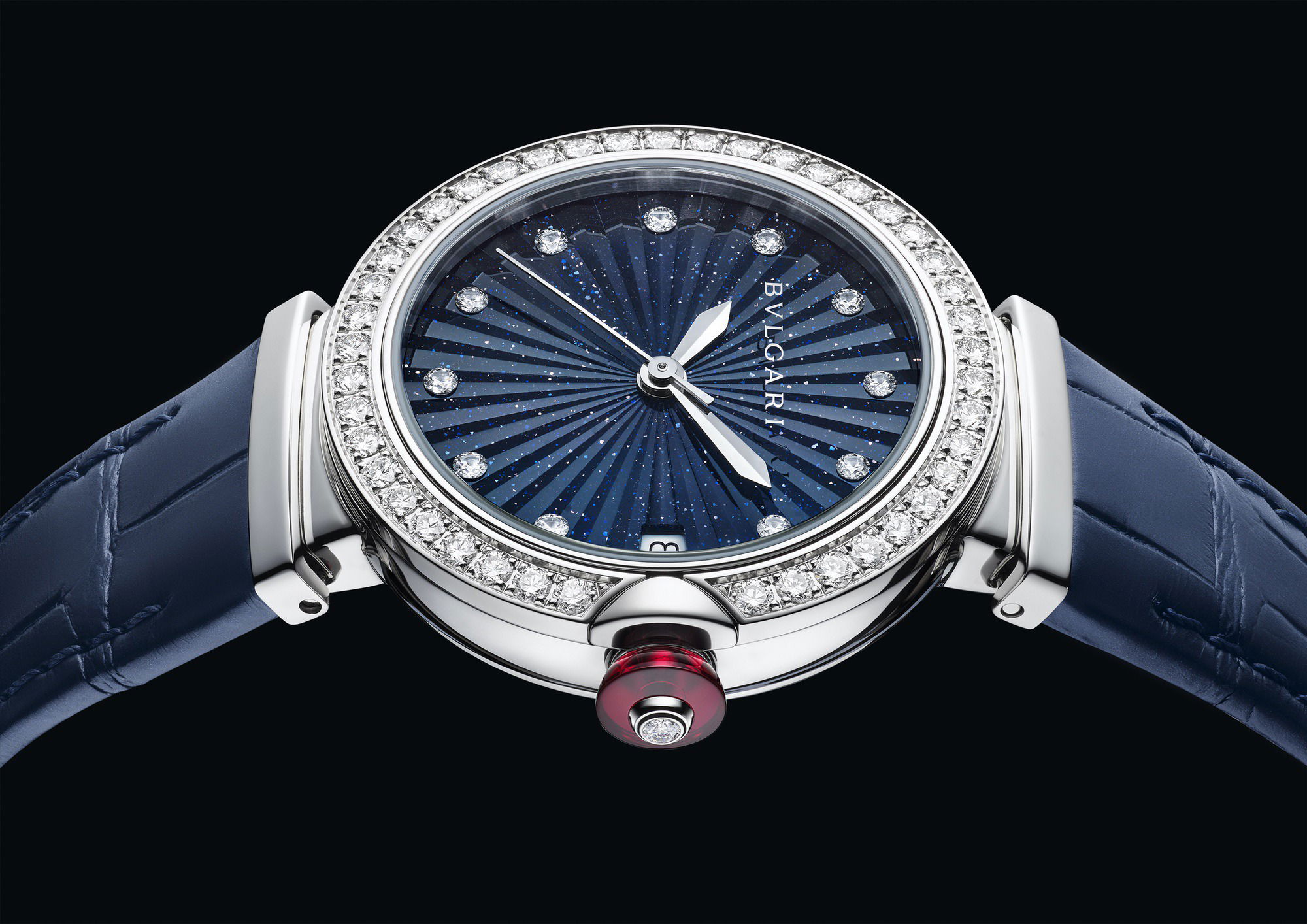 IMG_9081 Bvlgari Lvcea Intarsio Aventurine 33mm 103620 Replica 4