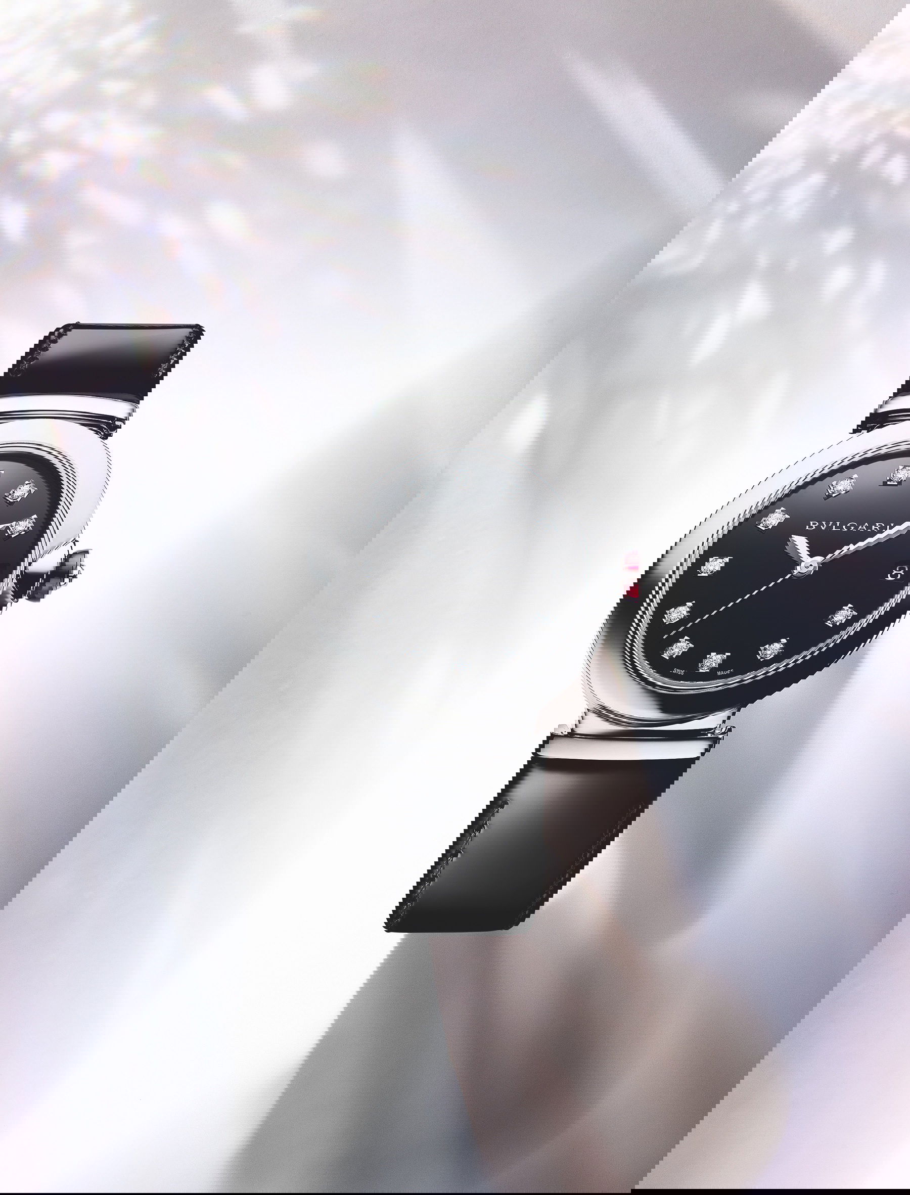 IMG_9081 Bvlgari Lvcea Steel Black Laquered Dial 103503 Replica 4