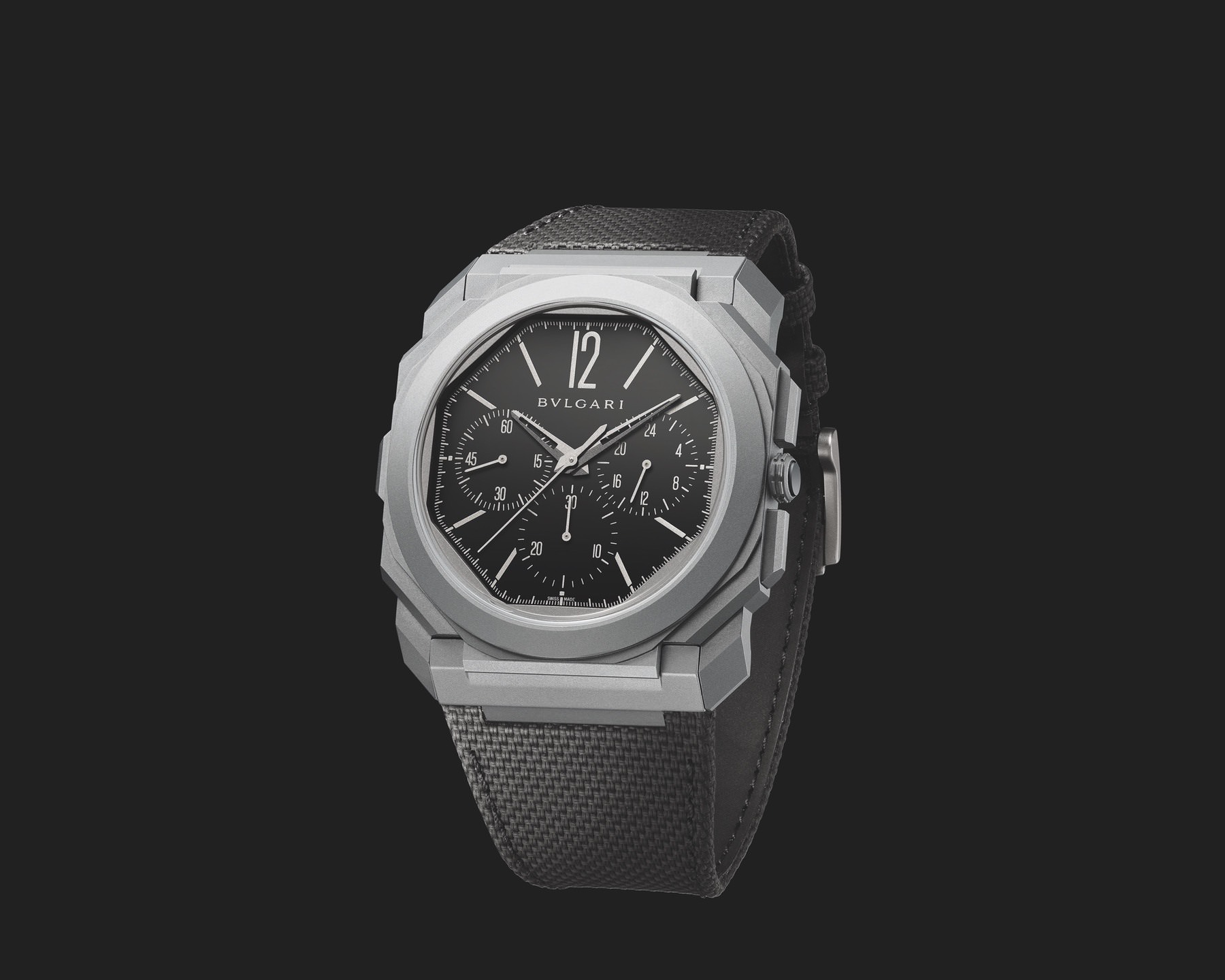 IMG_9081 Bvlgari Octo Finissimo Chronograph GMT Titanium 103371 Replica 4