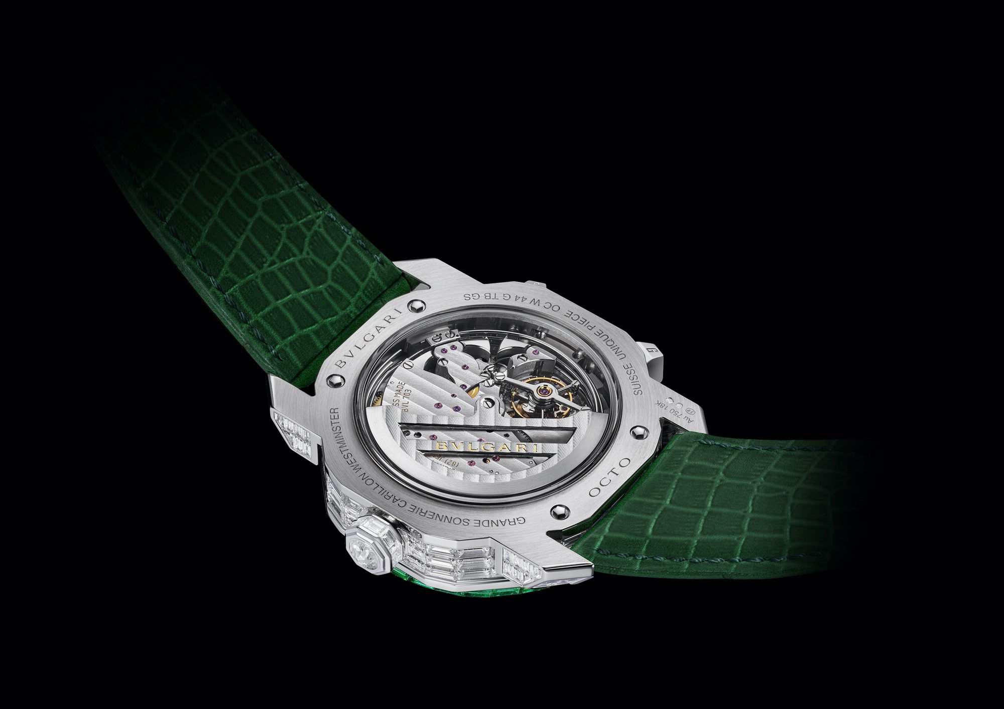 IMG_9081 Bvlgari Octo Roma Emerald Grande Sonnerie 103553 Replica 4
