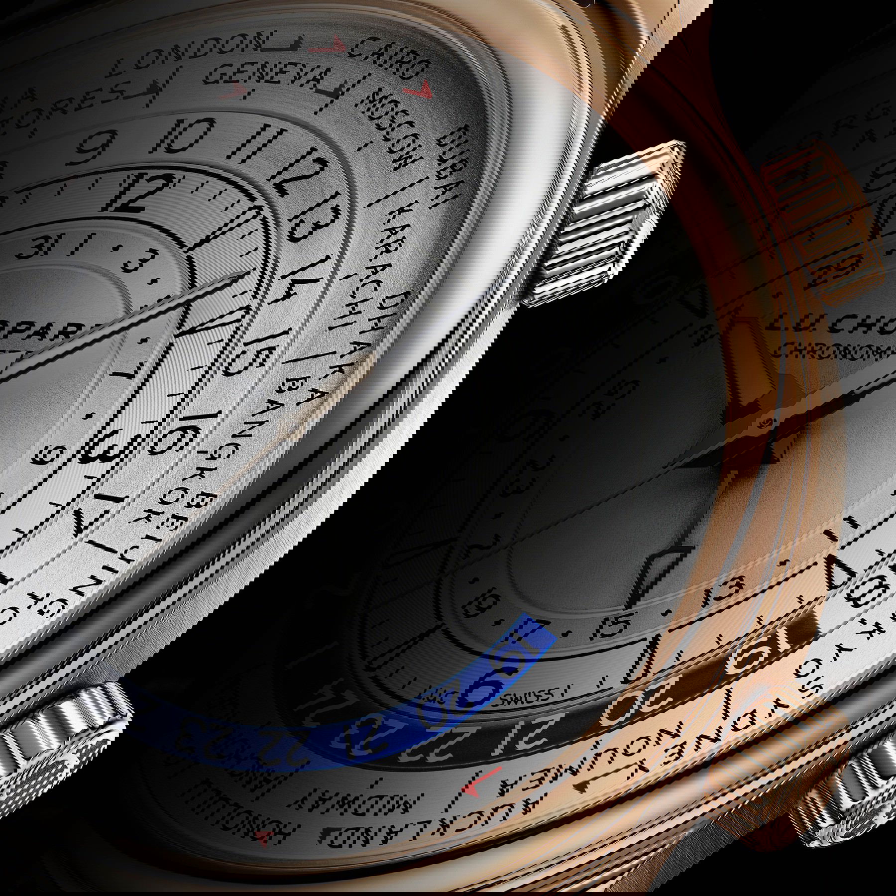 Chopard L.U.C Time Traveler One 161942-5001 Replica 4