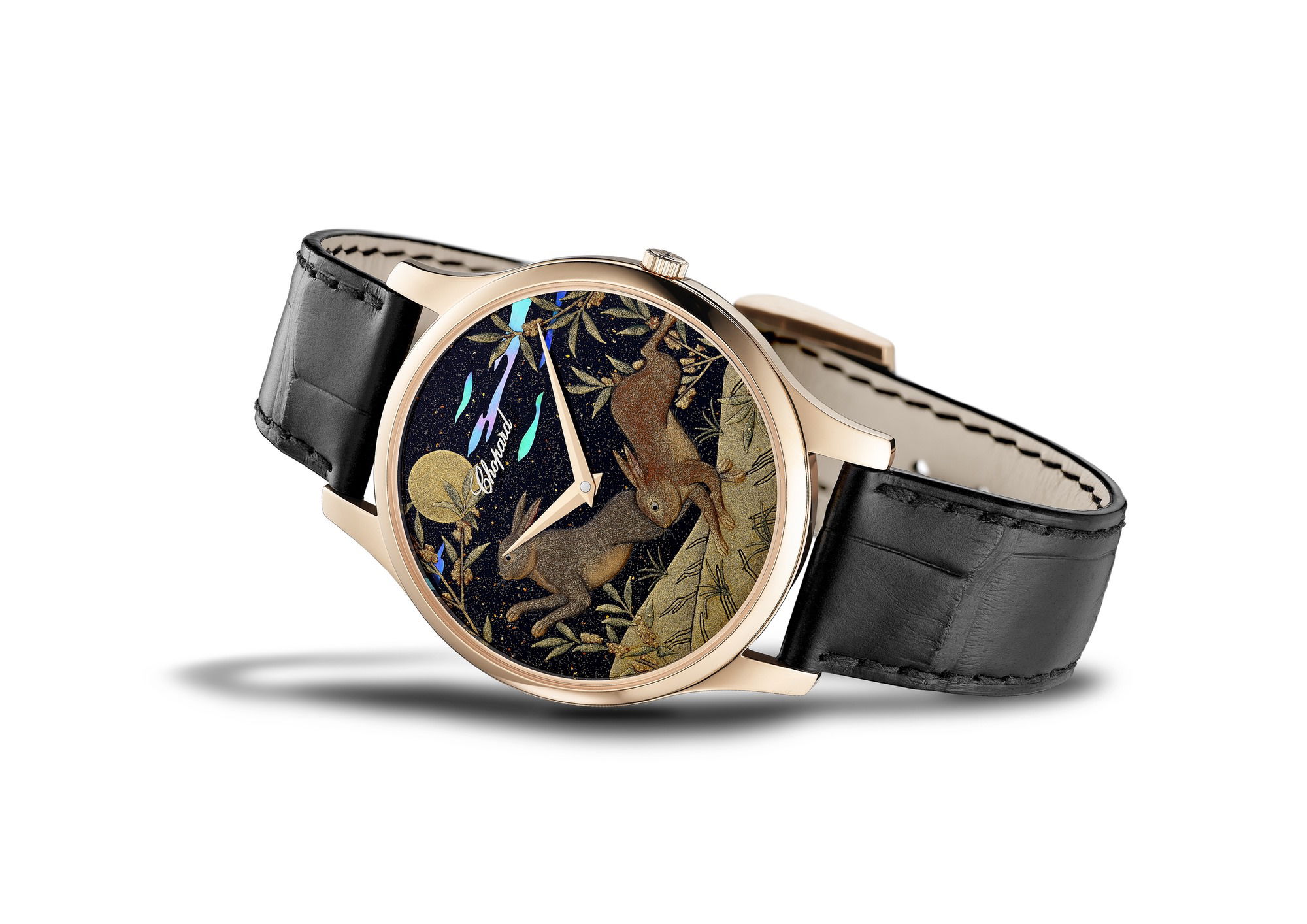 IMG_9081 Chopard L.U.C XP Urushi Year of the Rabbit 161902-5077 Replica 4