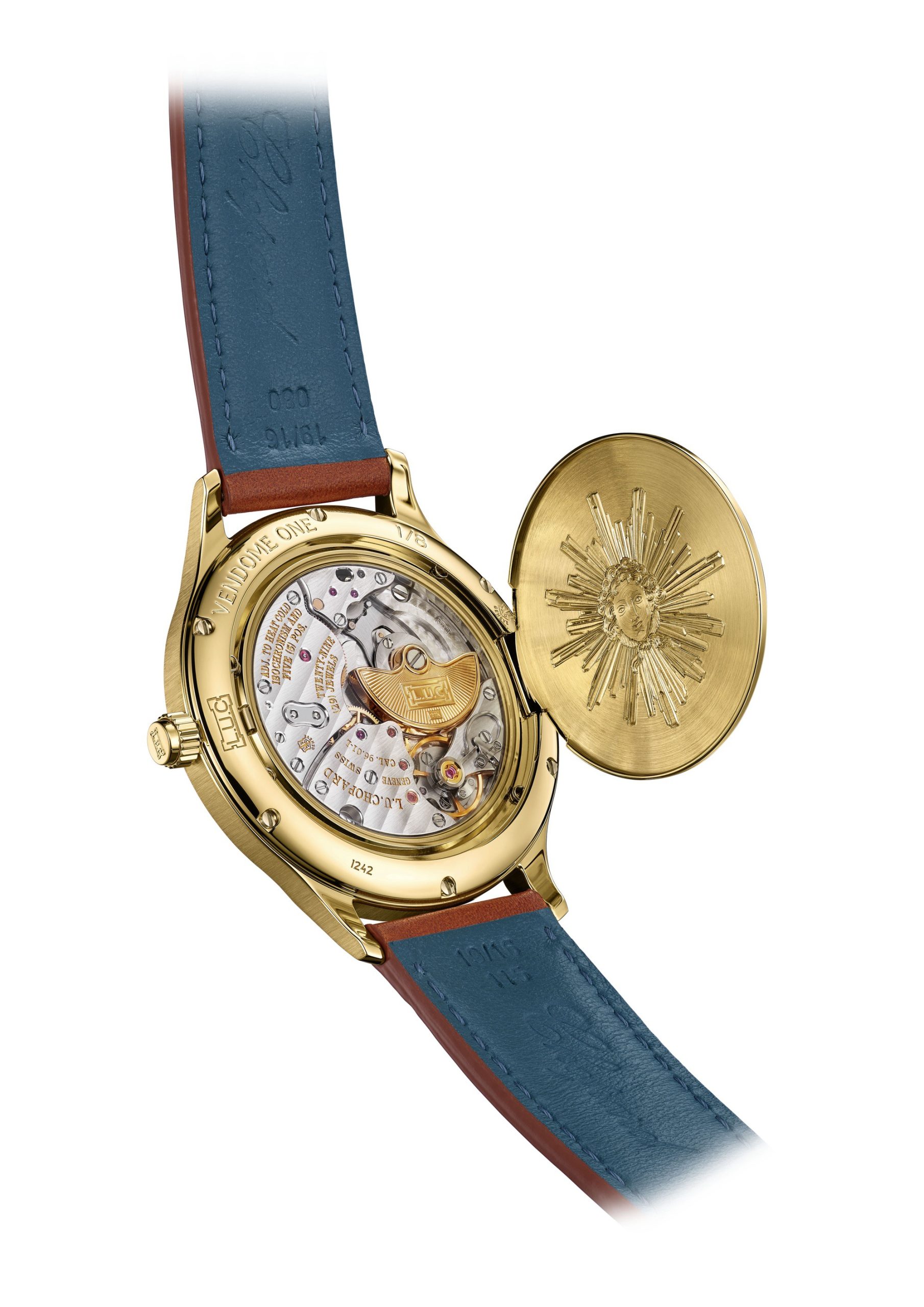 Chopard L.U.C XPS 1860 Officer Vend?me One 161242-0002 Replica 4