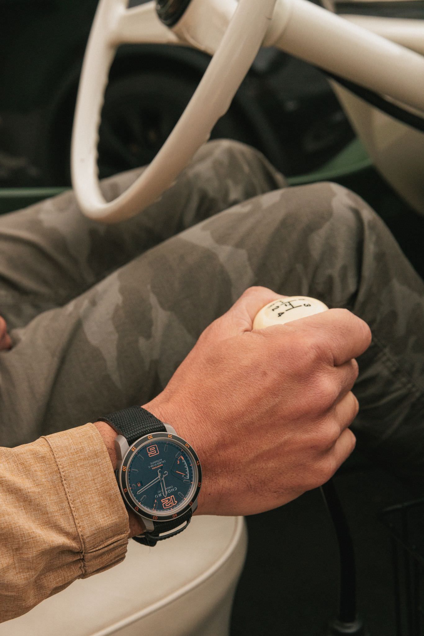 IMG_9081 Chopard Mille Miglia GTS Power Control Bamford Edition Desert Racer' 168566-3019 Replica 4