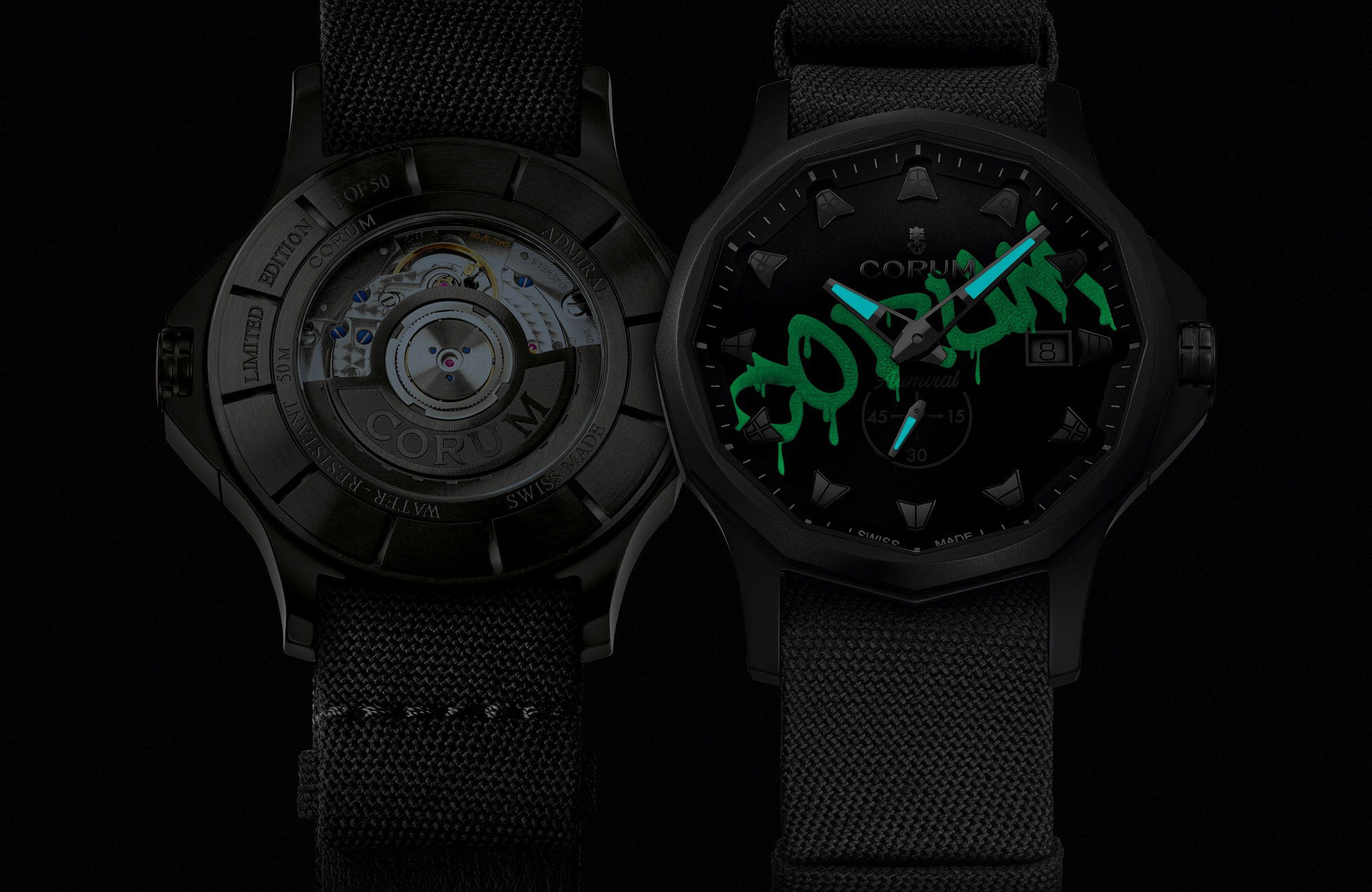 IMG_9081 Corum Admiral 42 Automatic Ceramic A395/04461 Replica 4