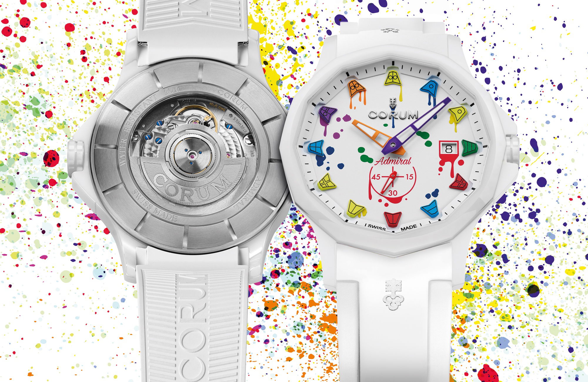 IMG_9081 Corum Admiral 42 Automatic Ceramic A395/04462 Replica 4