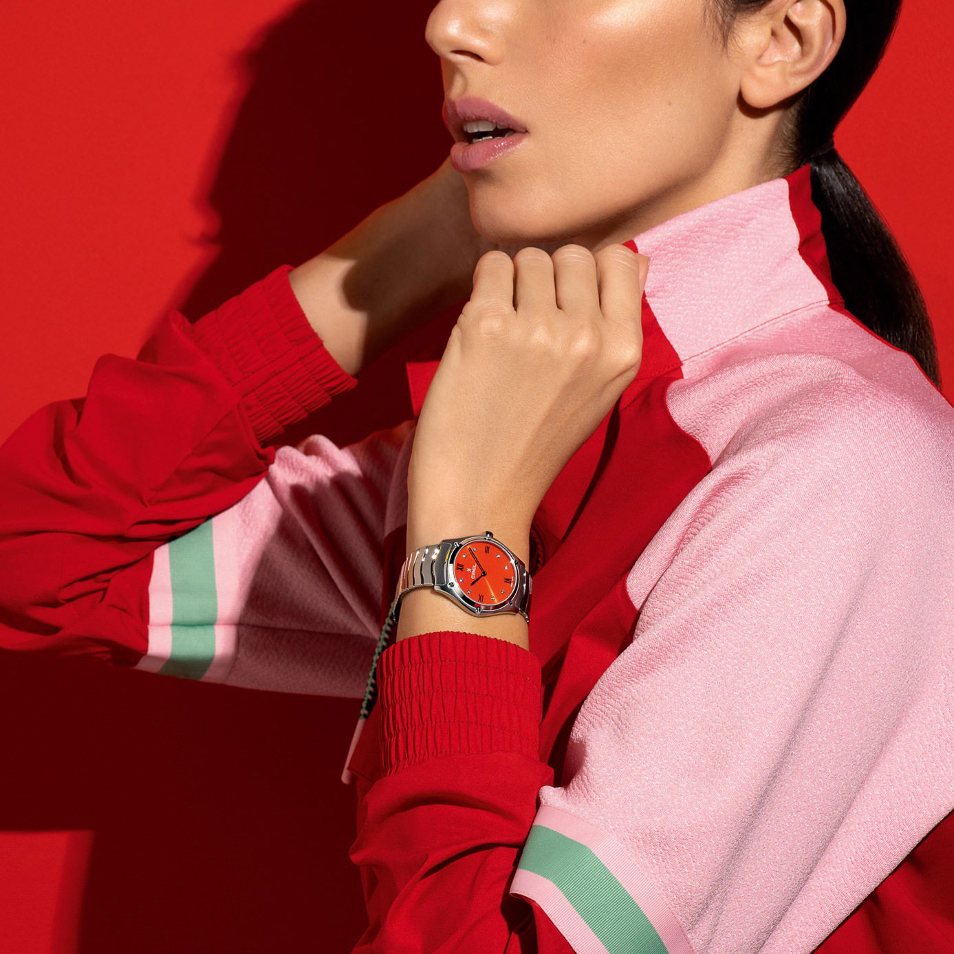 IMG_9081 Ebel Sport Classic Grande Luscious Red 1216601 Replica 4