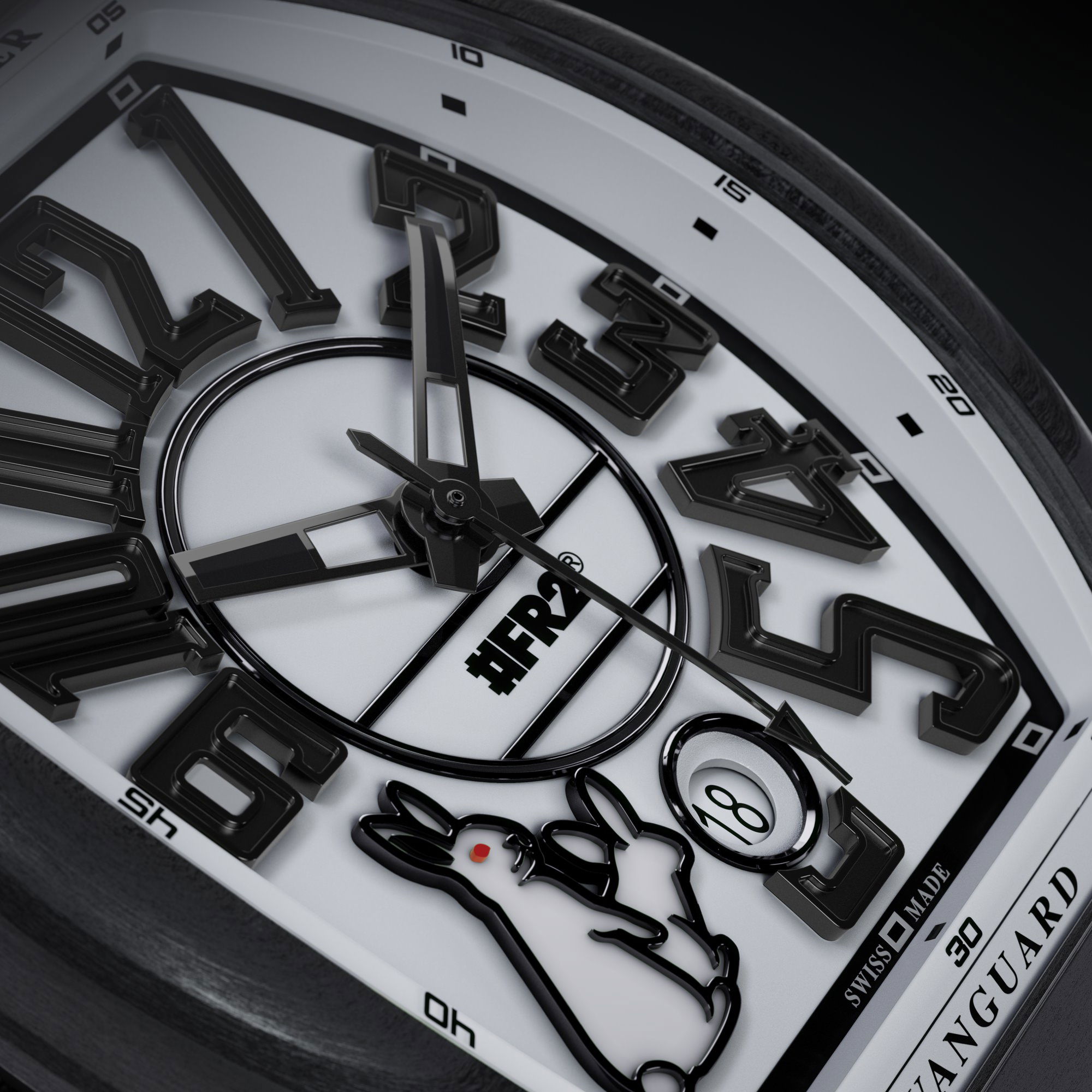 Franck Muller FR2NCK MULLER Vanguard l V 41 SC DT FR2 GFGRNR (NR) Replica 4