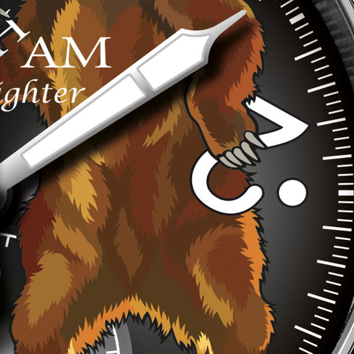 Graham Chronofighter Vintage Ltd Bear 2CVAS.B32A Replica 4