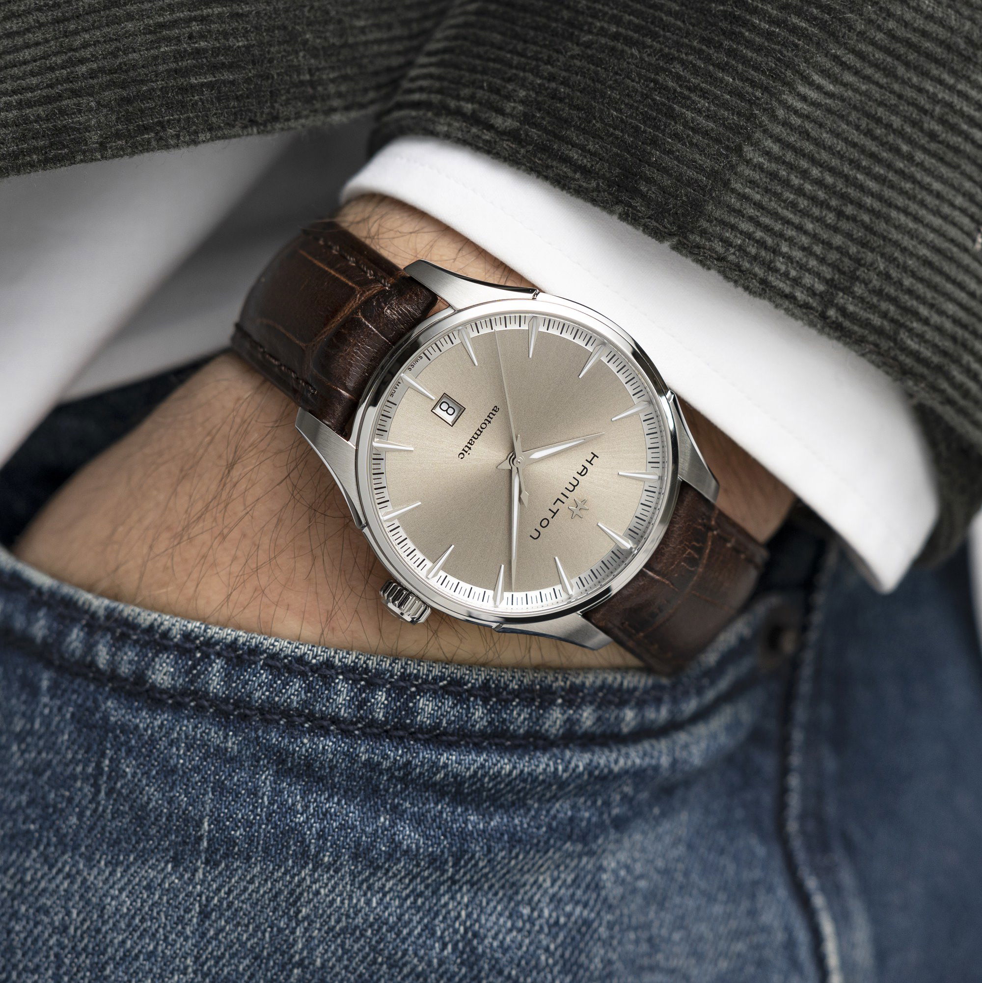 Hamilton Jazzmaster Auto H32475520 Replica 4