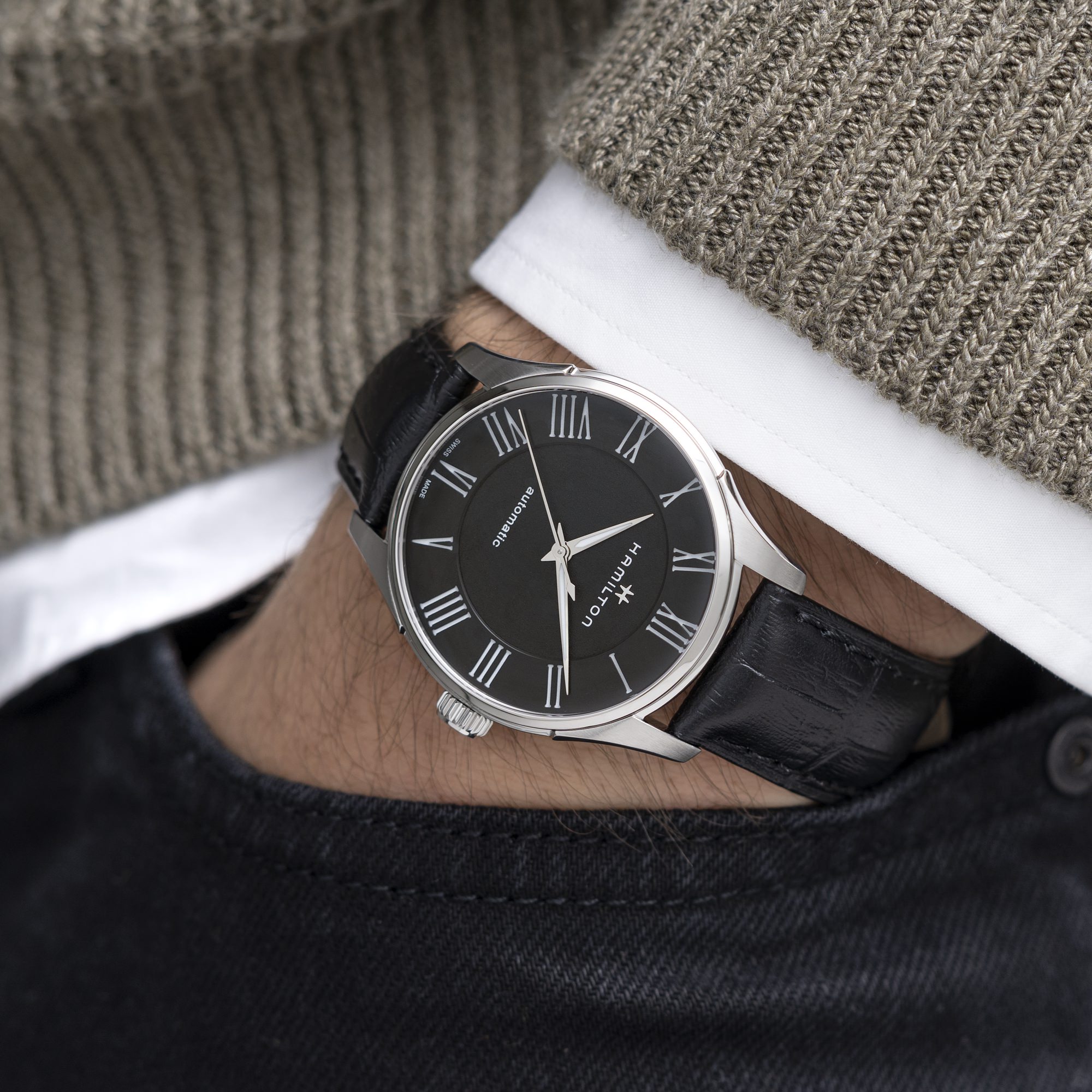 IMG_9081 Hamilton Jazzmaster Automatic H42535730 Replica 4