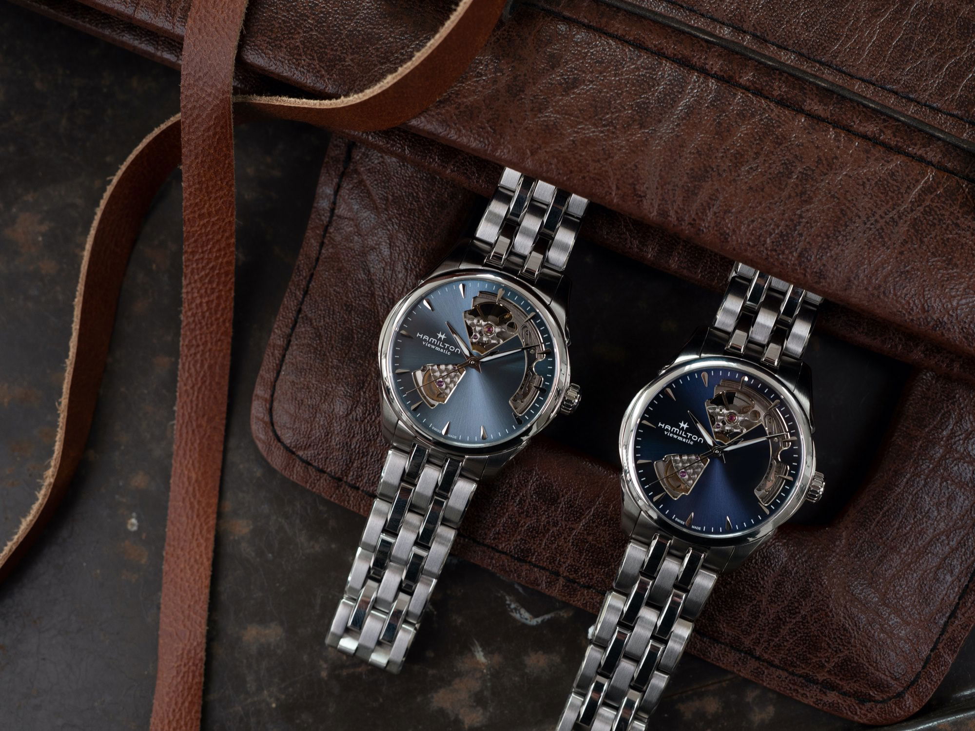 Hamilton Jazzmaster Open Heart H32215140 Replica 4