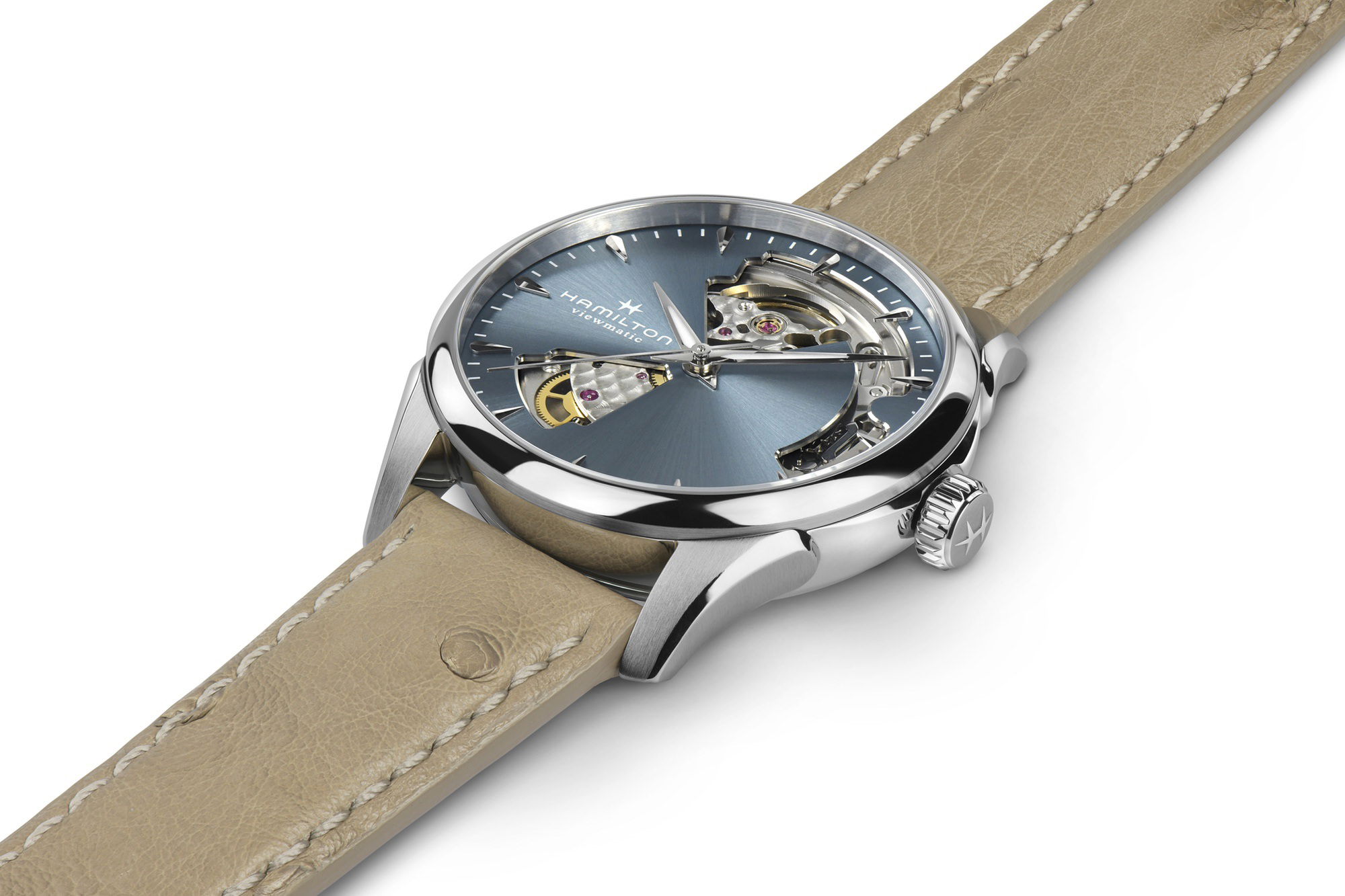 Hamilton Jazzmaster Open Heart H32215840 Replica 4