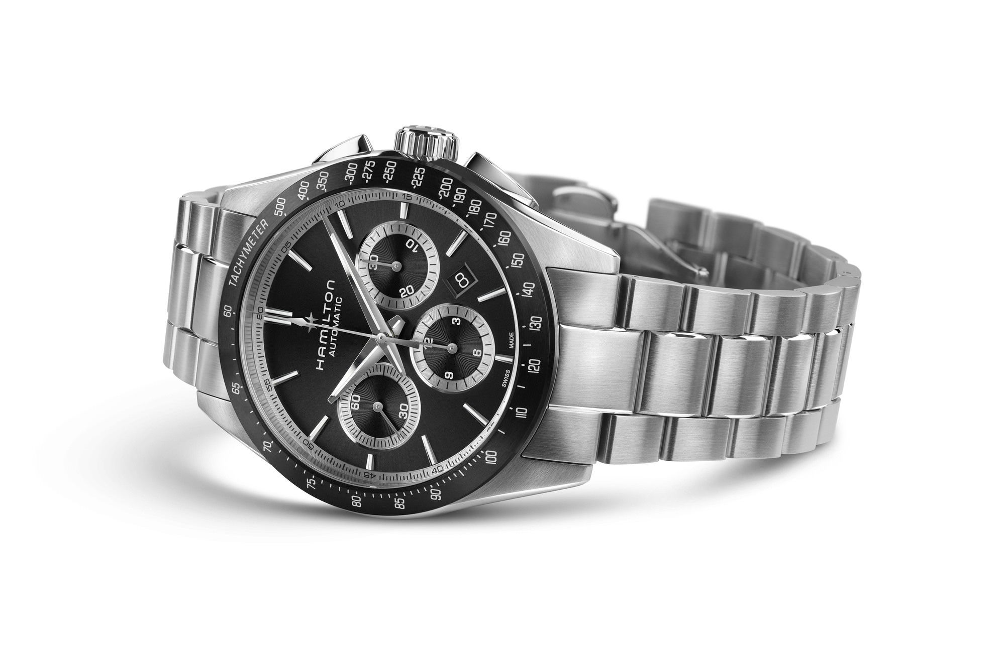 Hamilton Jazzmaster Performer Automatic Chronograph 42mm H36606130 Replica 4