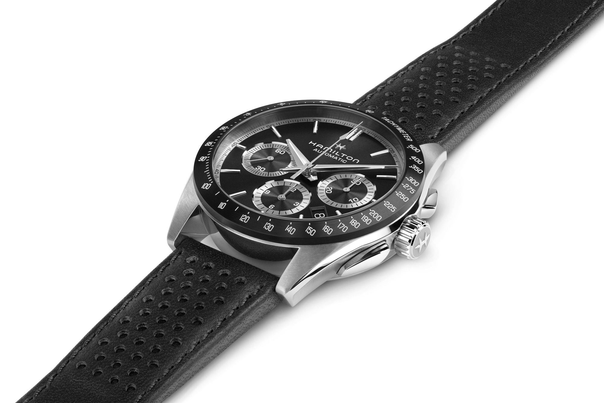 Hamilton Jazzmaster Performer Automatic Chronograph 42mm H36606730 Replica 4