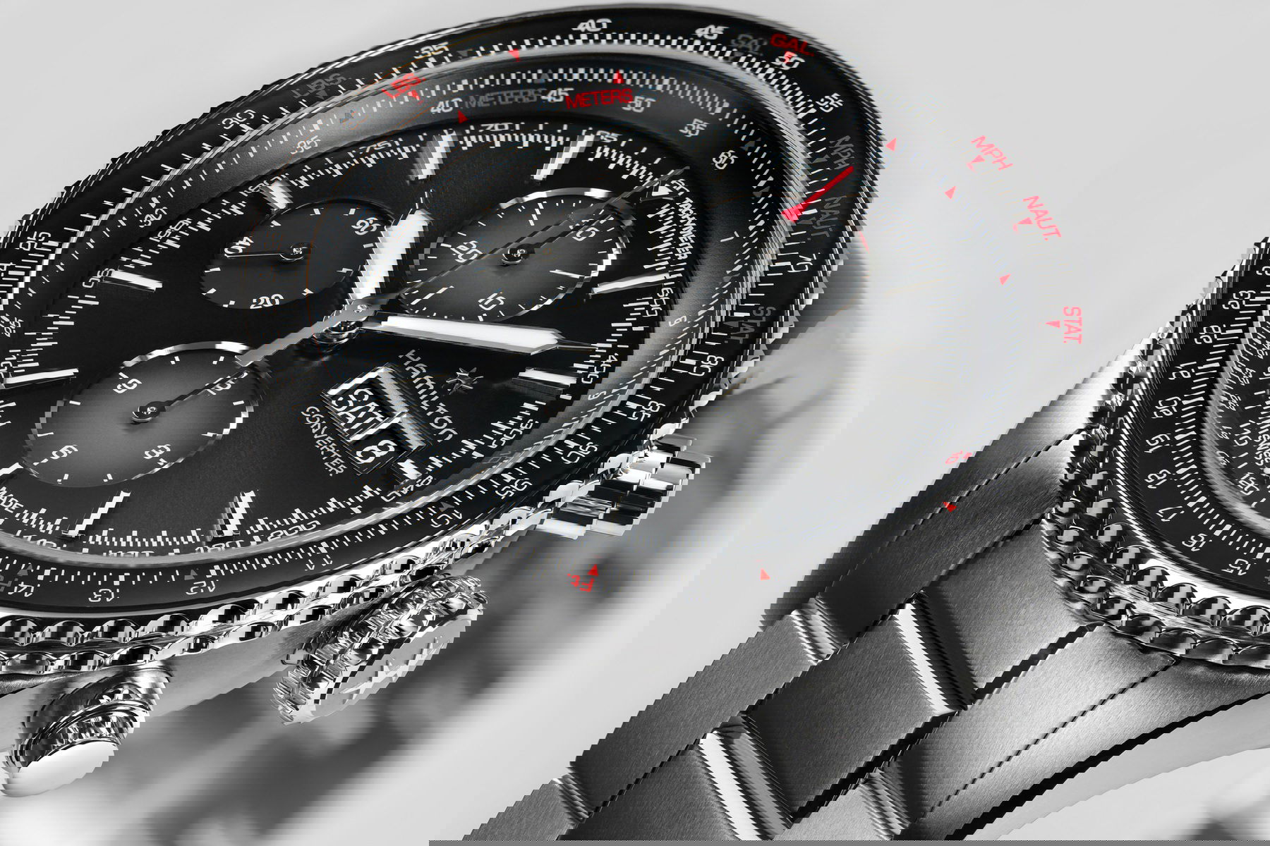 IMG_9081 Hamilton Khaki Aviation Converter Auto Chrono H76726130 Replica 4