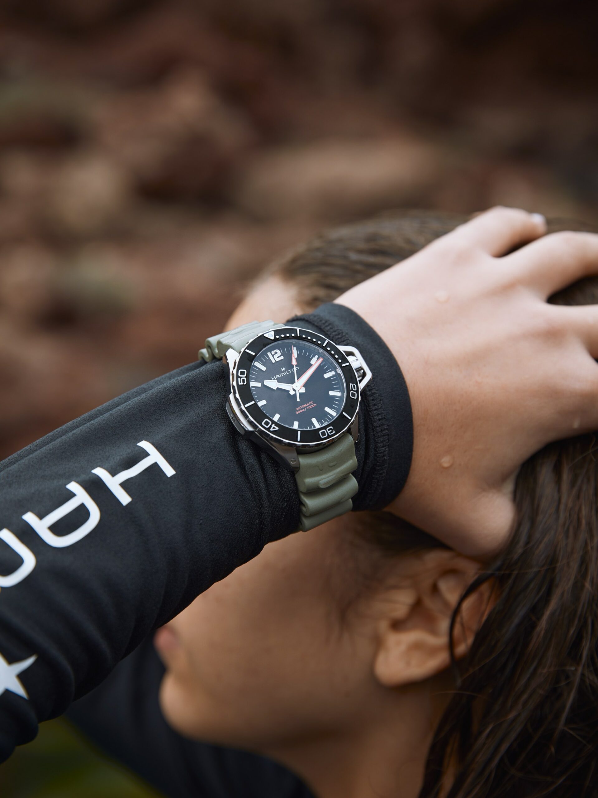 Hamilton Khaki Navy Frogman Automatic 41 H77455331 Replica 4