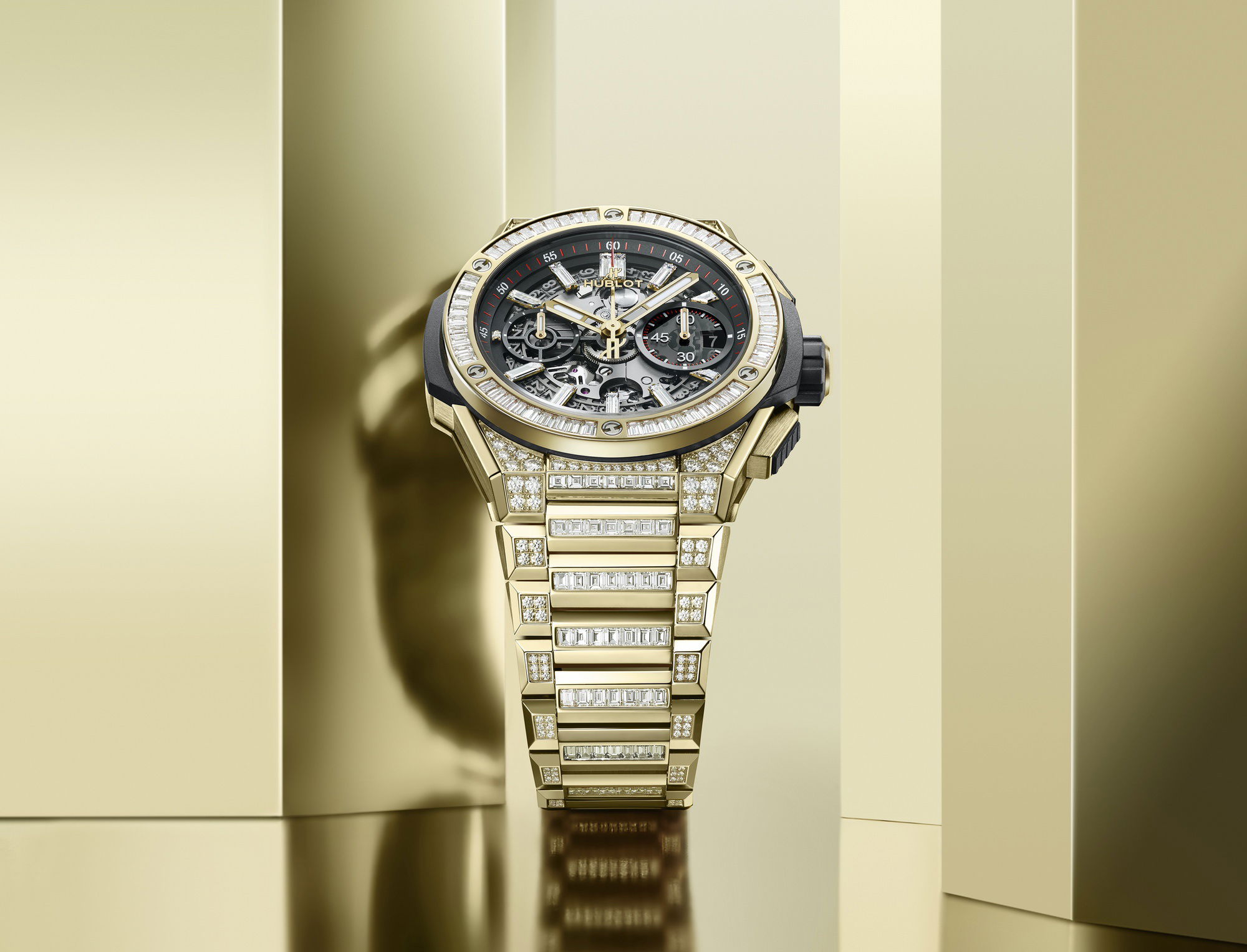 IMG_9081 Hublot Big Bang Integral Yellow Gold 451.VX.1130.VX Replica 4