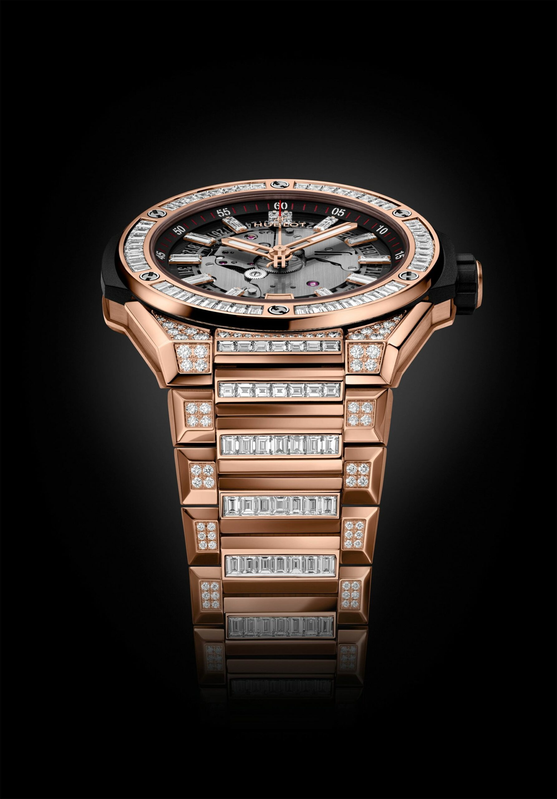 Hublot Big Bang Integrated Time Only King Gold Jewellery 456.OX.0180.OX.9804 Replica 4