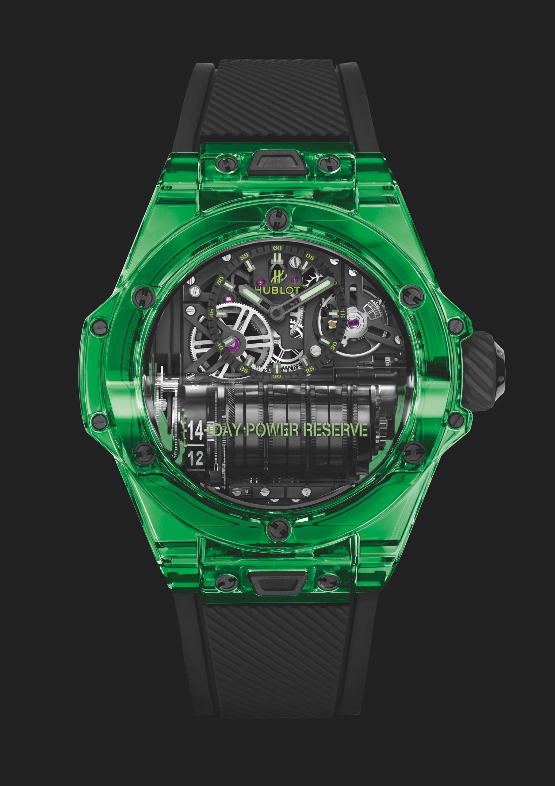 Hublot Big Bang MP-11 Power reserve 14 Days Green Saxem 911.JG.0129.RX Replica 4