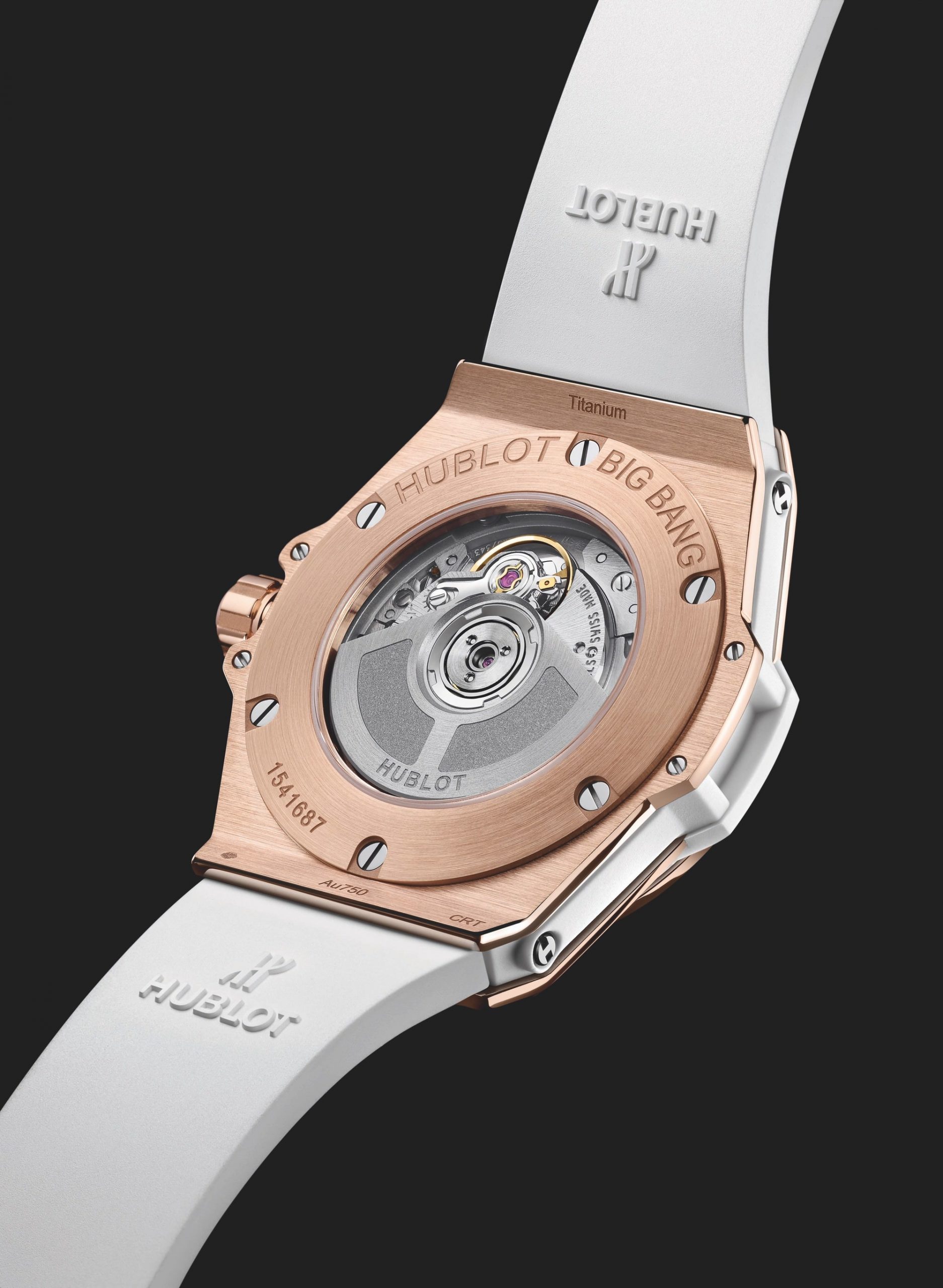 Hublot Big Bang One Click King Gold White Full Pave 485.OE.9000.RW.1604 Replica 4