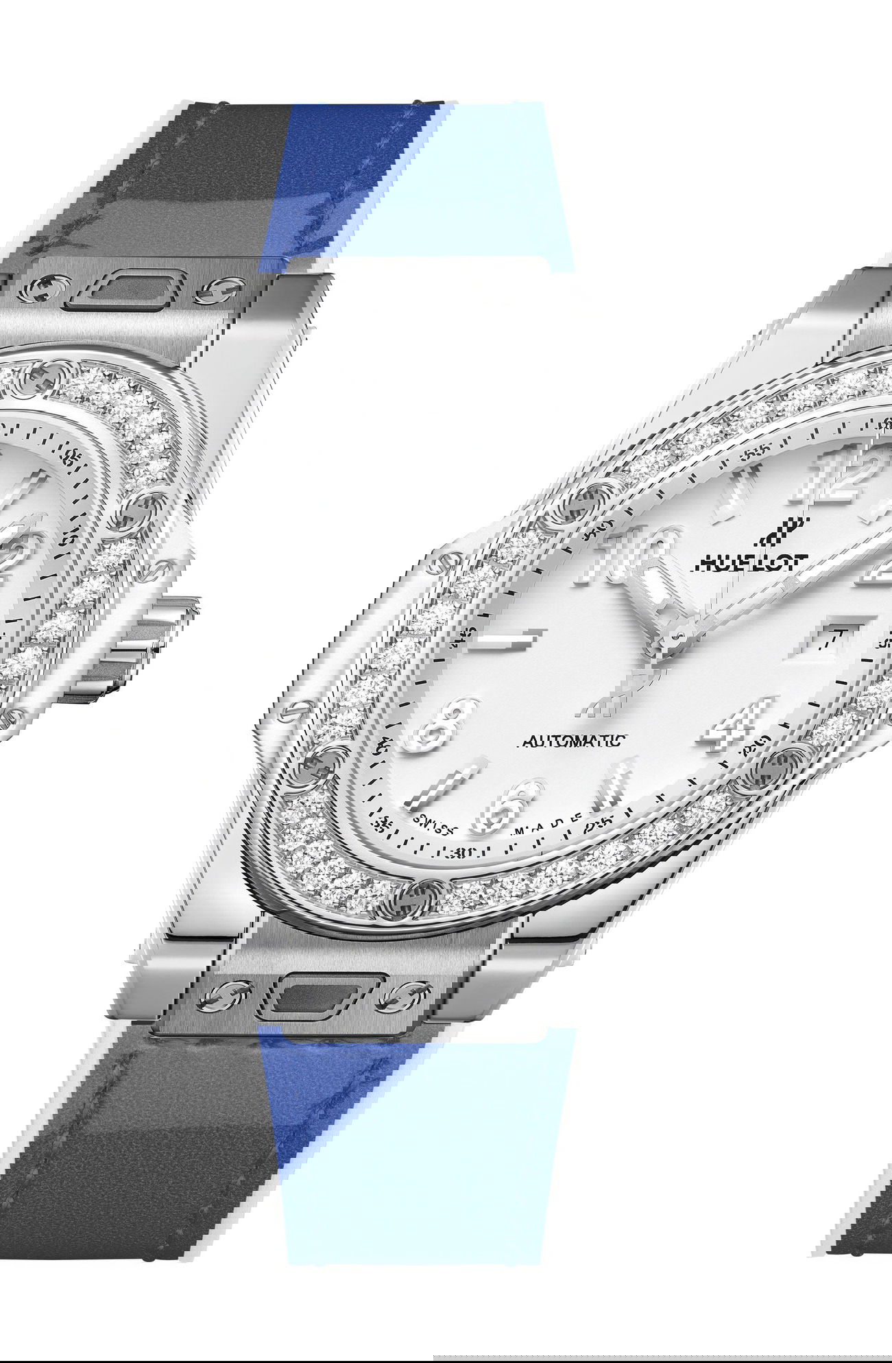 Hublot Big Bang One Click Steel White Diamond 33mm 485.SE.2010.RW.1204 Replica 4