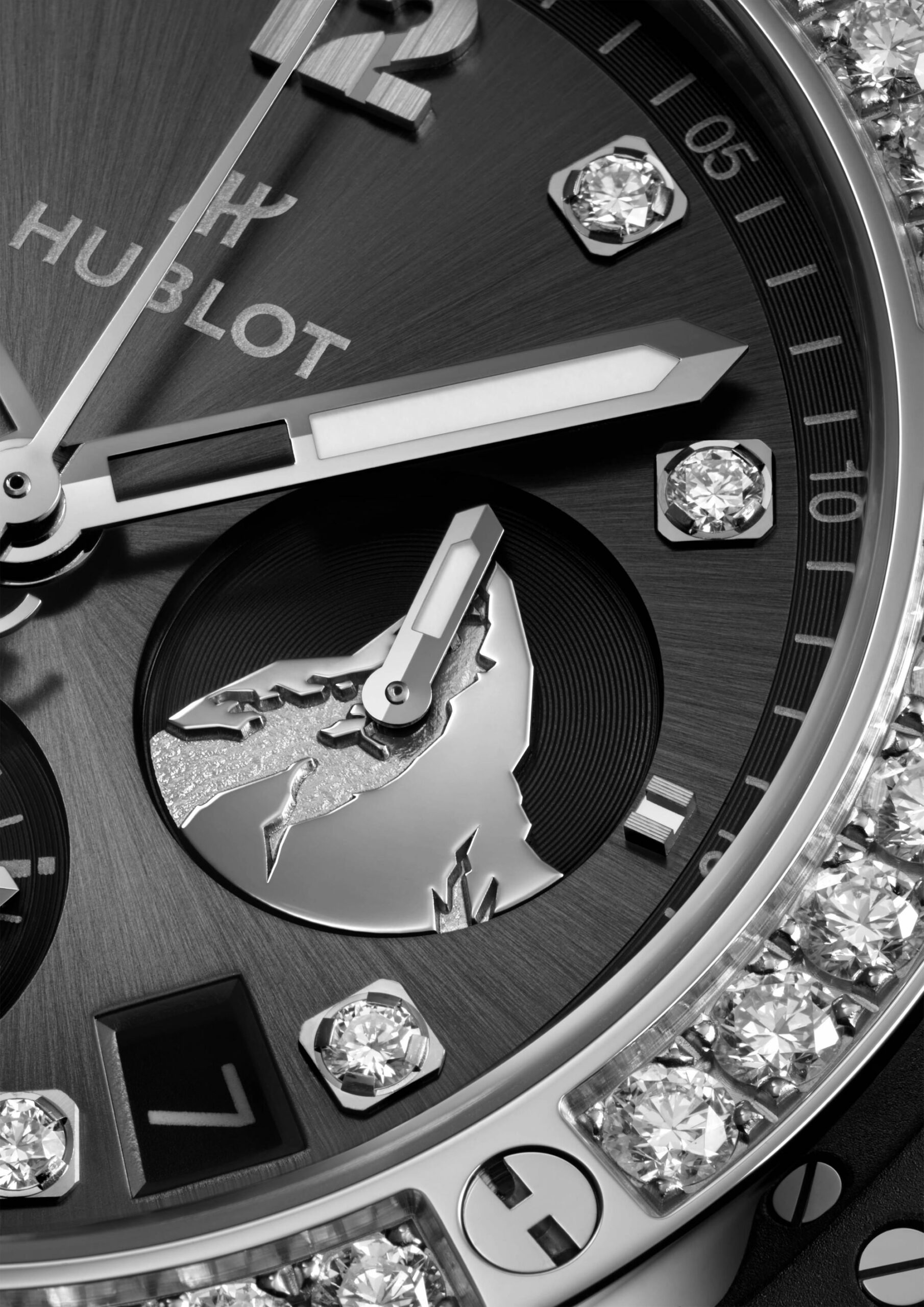 Hublot Big Bang Steel Diamonds Zermatt 341.SX.7070.1204.VR.ZTT22 Replica 4