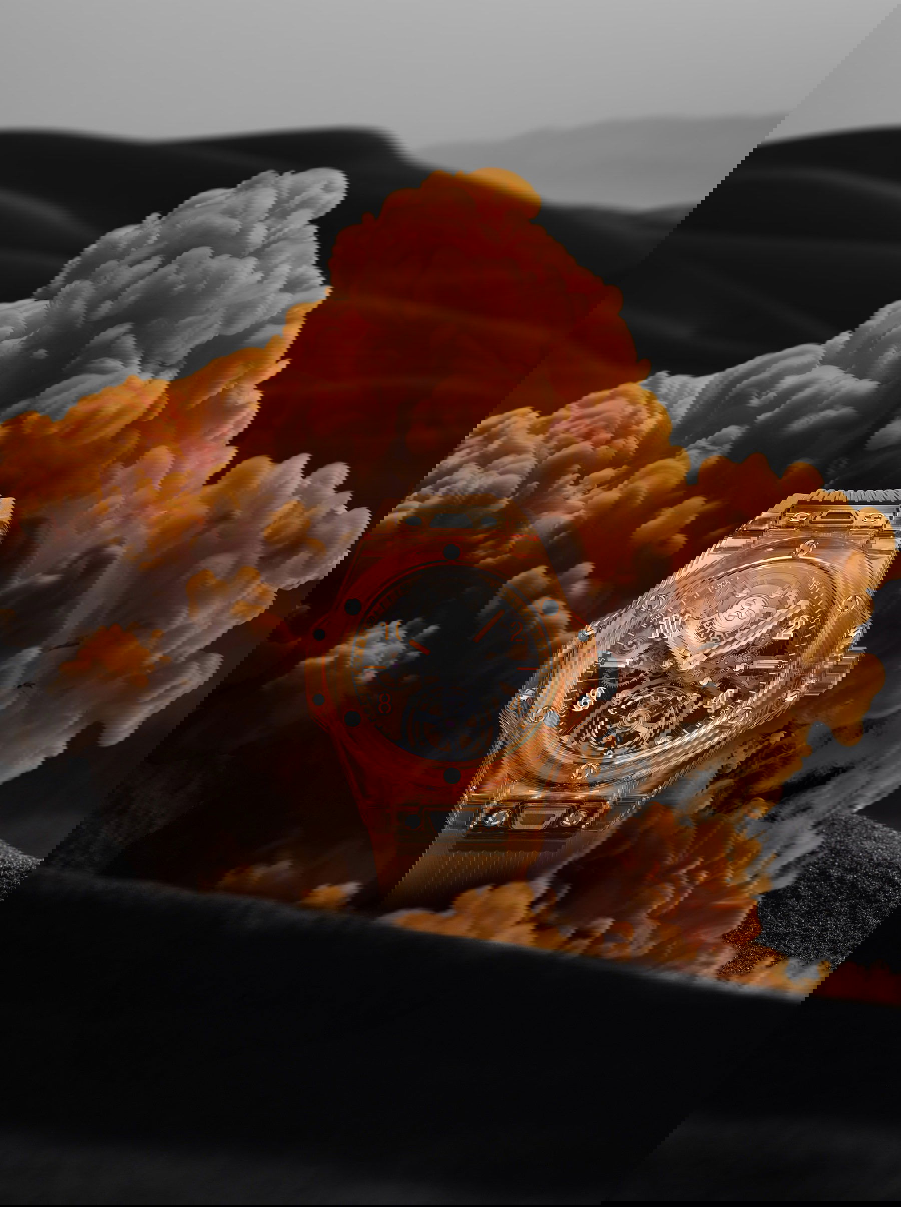 Hublot Big Bang Tourbillon Automatic Orange Sapphire 419.JO.0120.RT Replica 4