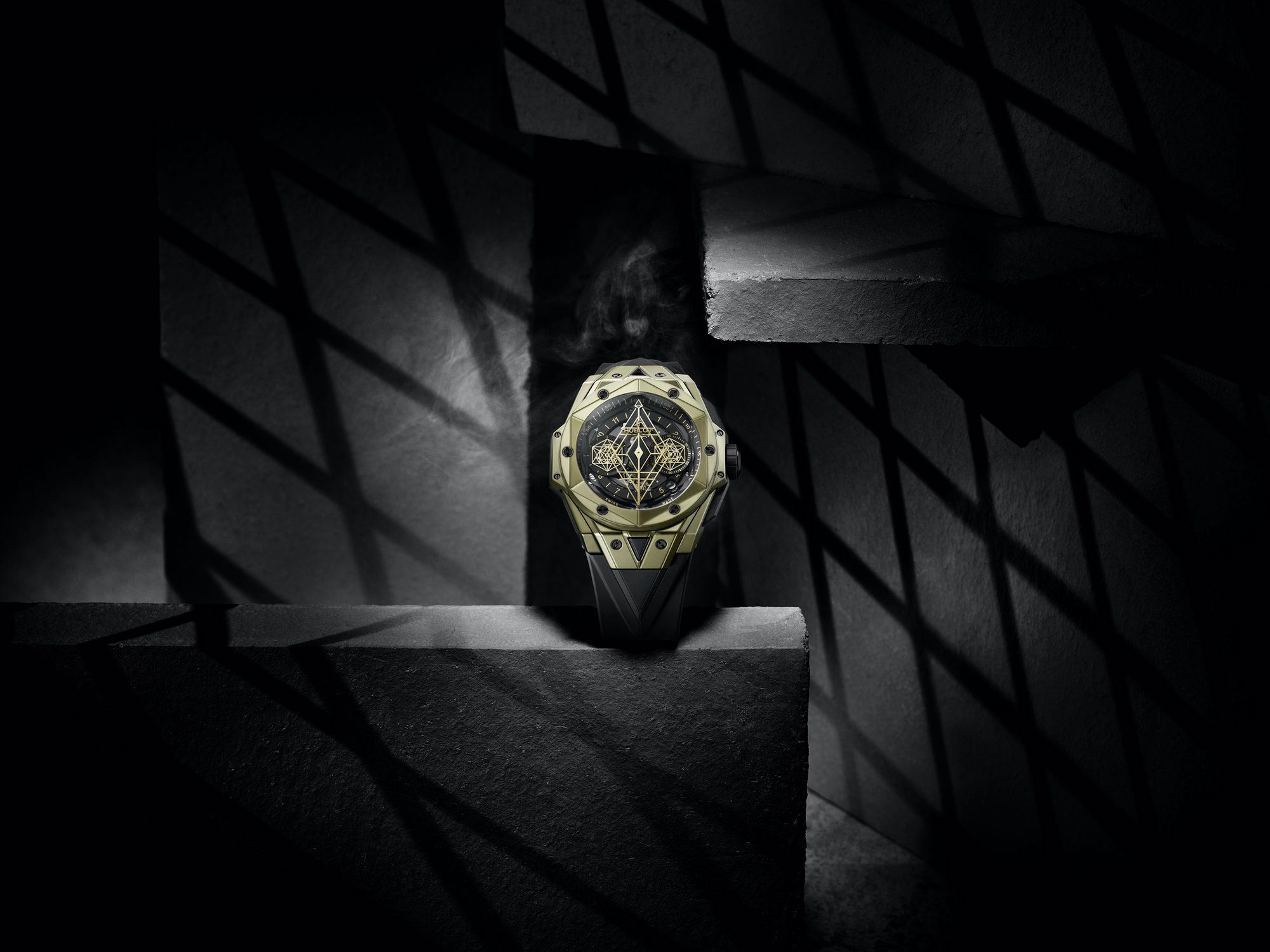 Hublot Big Bang Unico Sang Bleu II Magic Gold 418.MX.1103.RX.MXM22 Replica 4