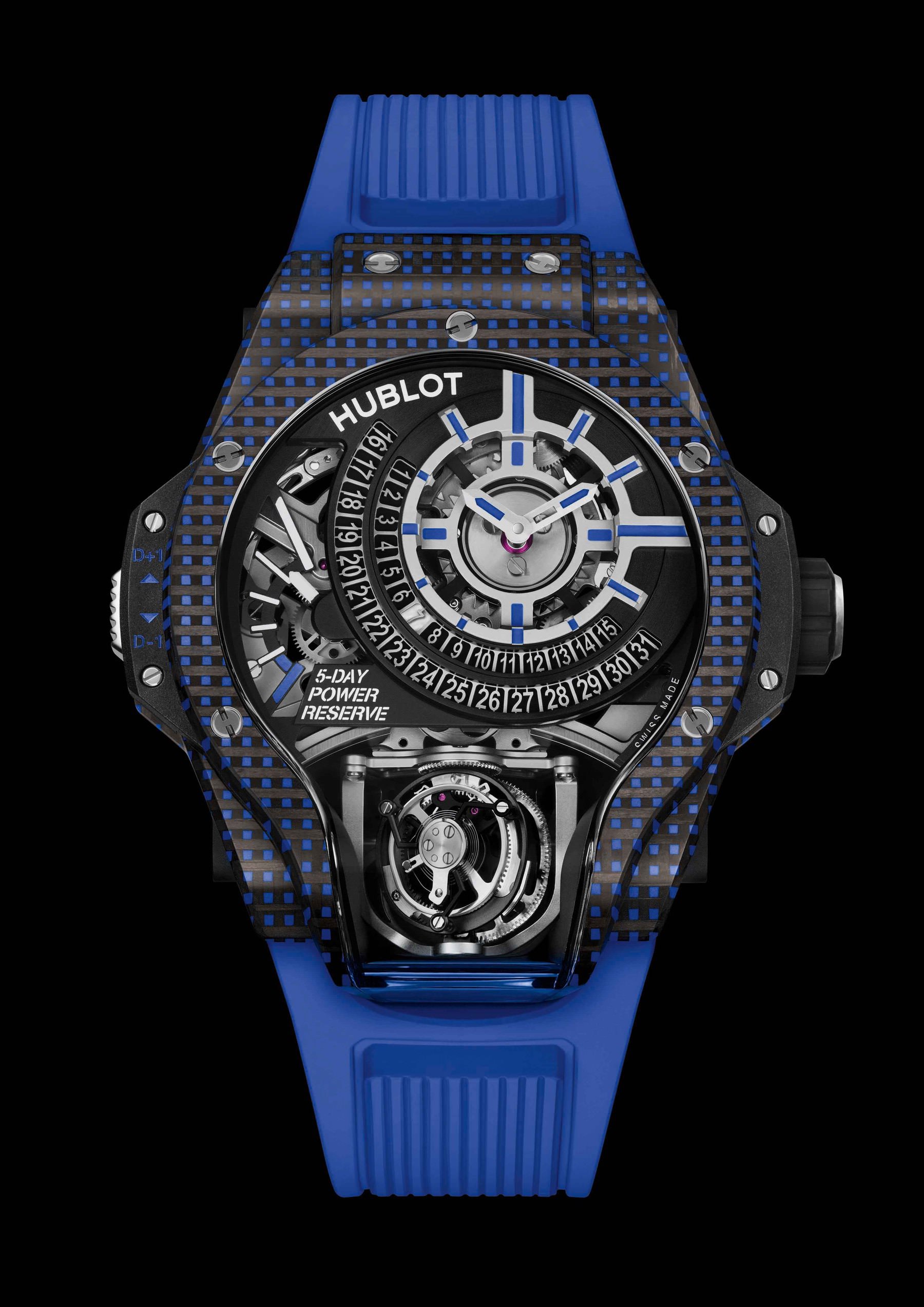 IMG_9081 Hublot MP-09 Tourbillon Bi-Axis 5 Days Power Reserve 3D Carbone 909.QDB.1120.RX Replica 4