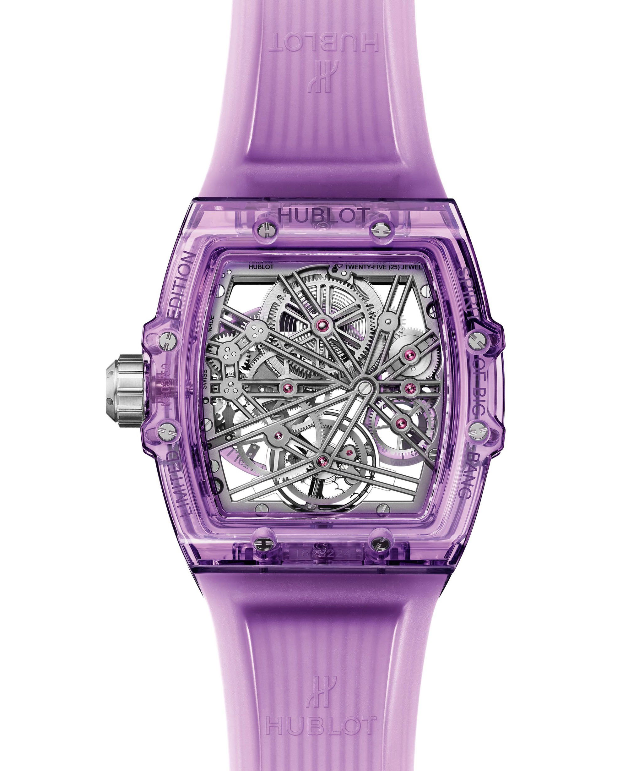 IMG_9081 Hublot Spirit of Big Bang 5-Day Power Reserve Purple Sapphire 645.JM.0120.RT Replica 4