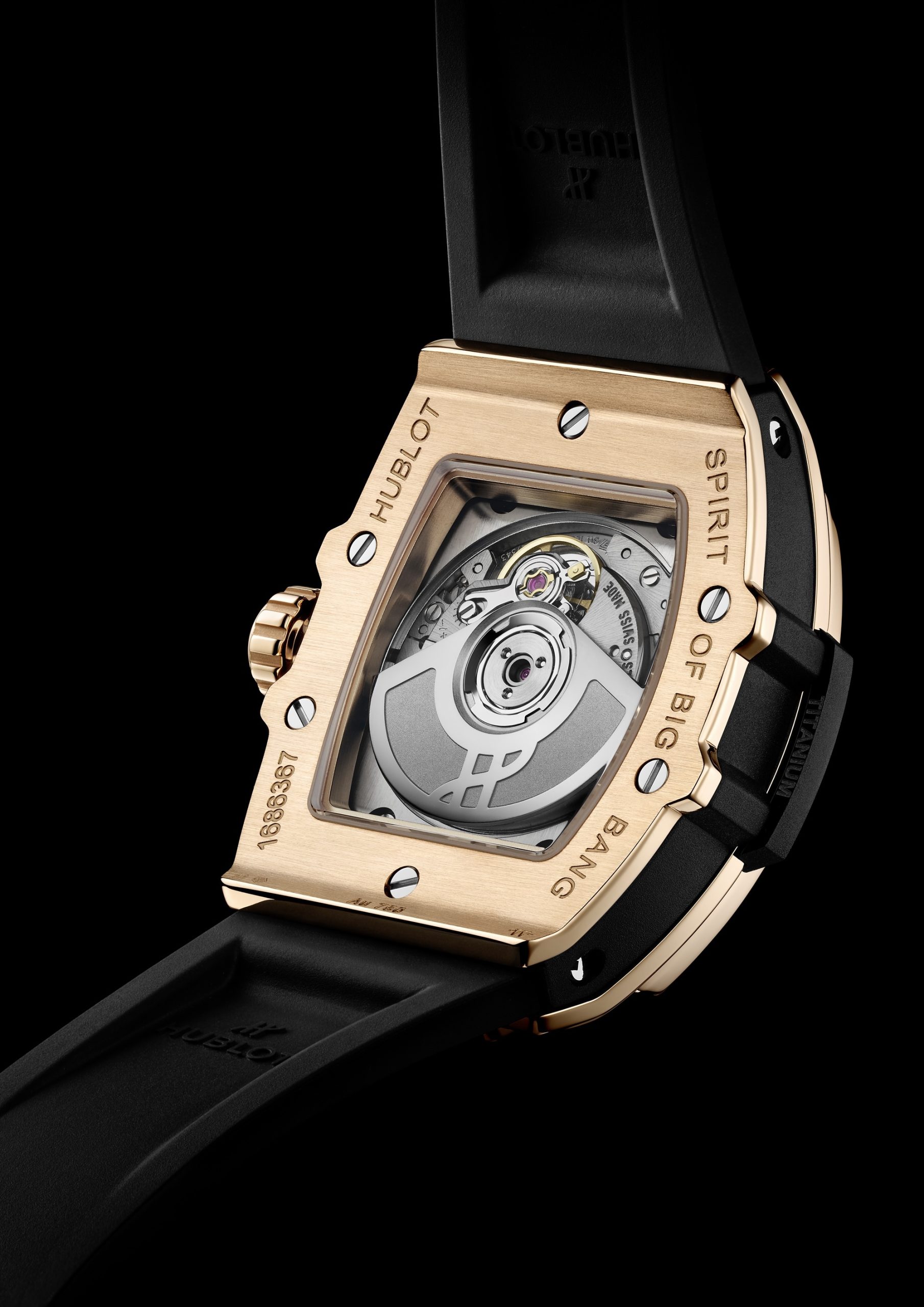 Hublot Spirit of Big Bang King Gold Full Pave 682.OX.9000.RX.1604 Replica 4