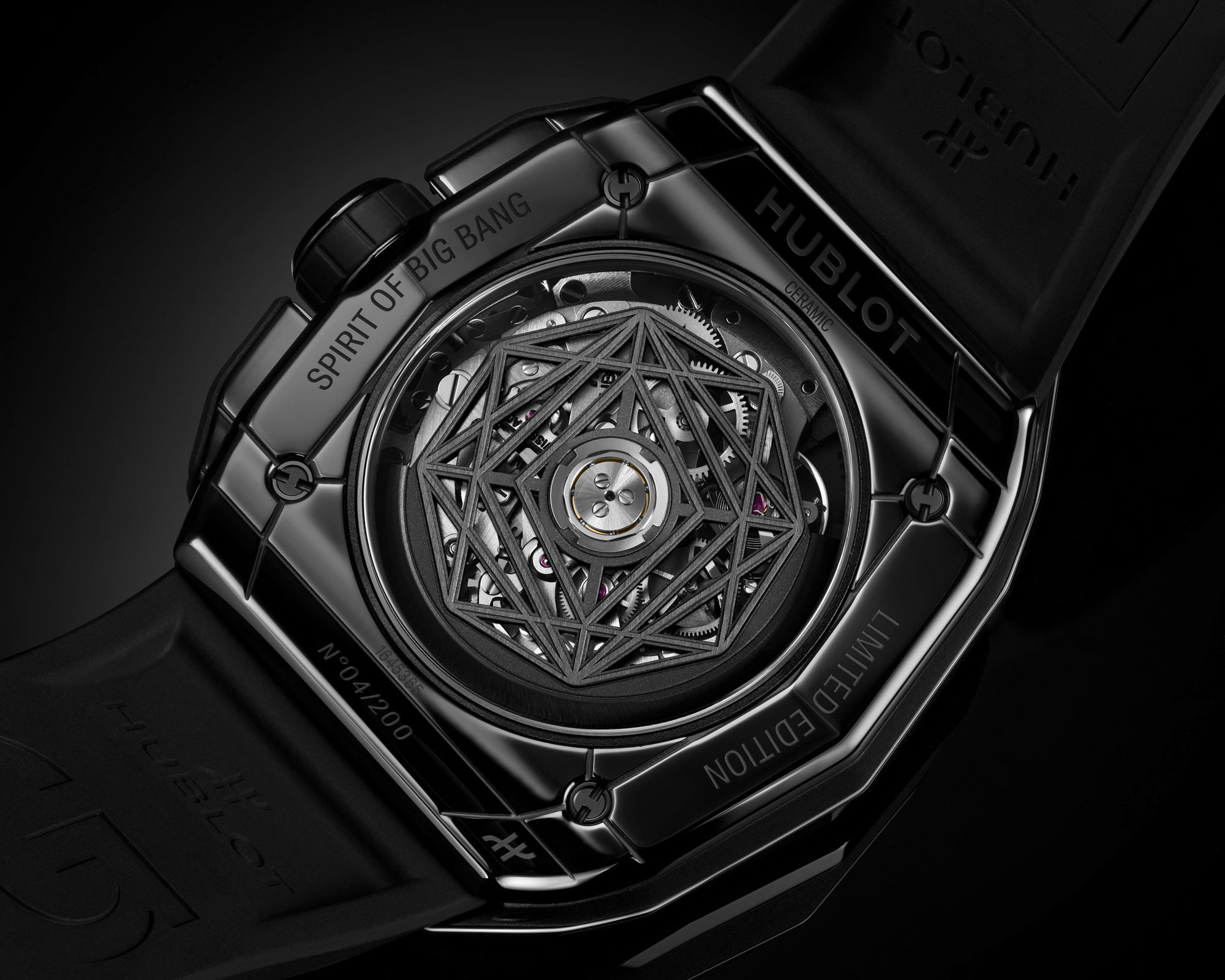 Hublot Spirit of Big Bang Sang Bleu All Black 648.CX.0114.RX.MXM23 Replica 4