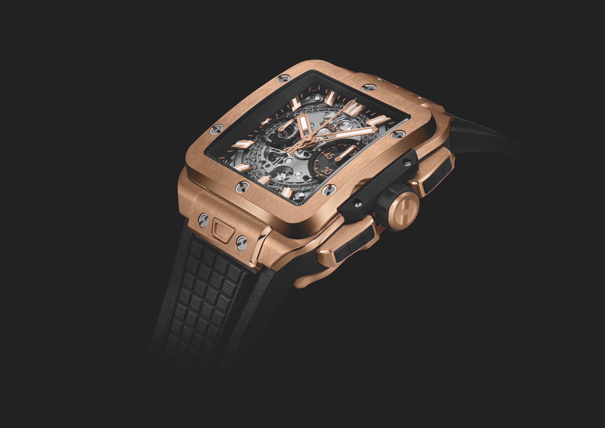 IMG_9081 Hublot Square Bang Unico King Gold 821.OX.0180.RX Replica 4