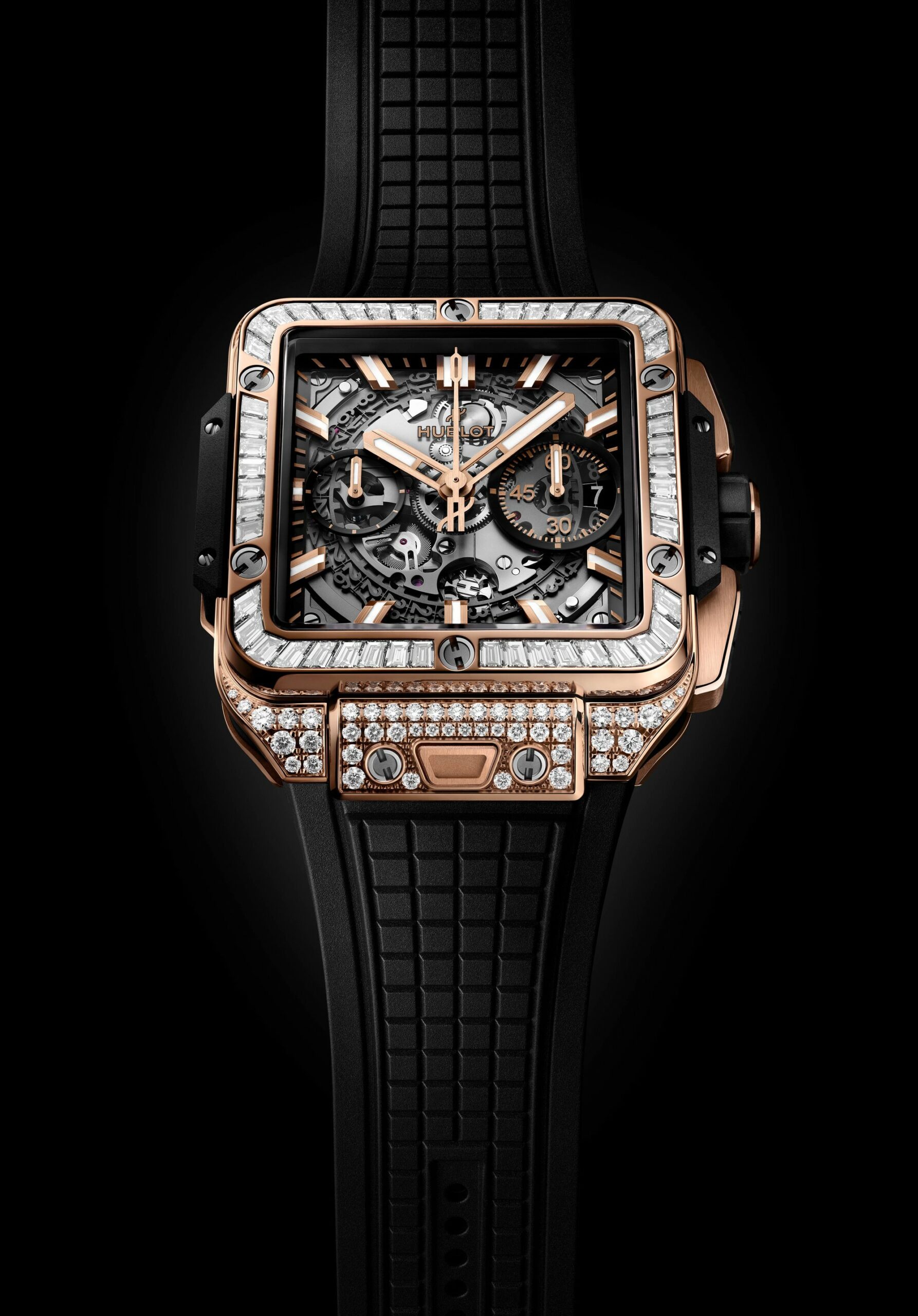 Hublot Square Bang Unico King Gold Jewellery 821.OX.0180.RX.0904 Replica 4