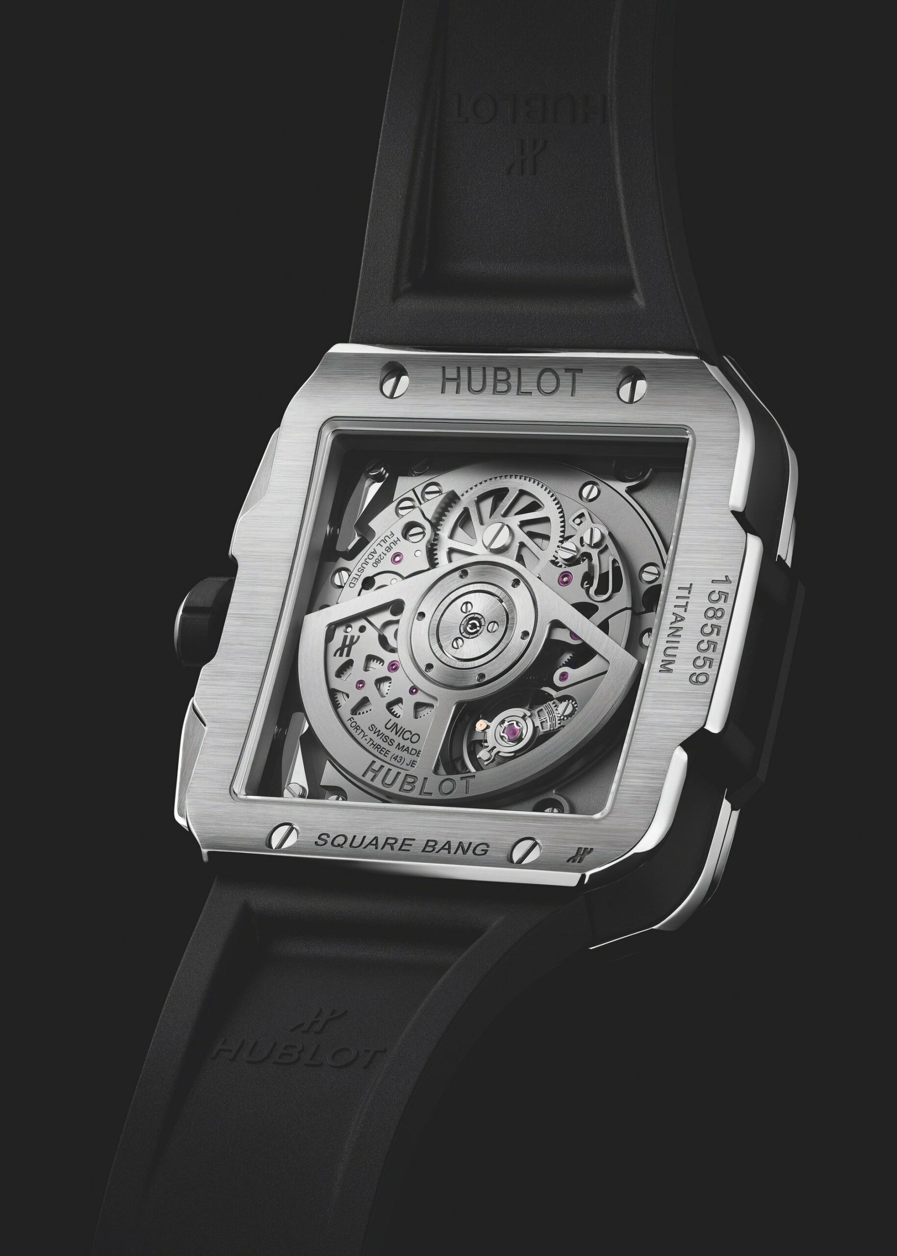 IMG_9081 Hublot Square Bang Unico Titanium Pave 821.NX.0170.RX.1604 Replica 4