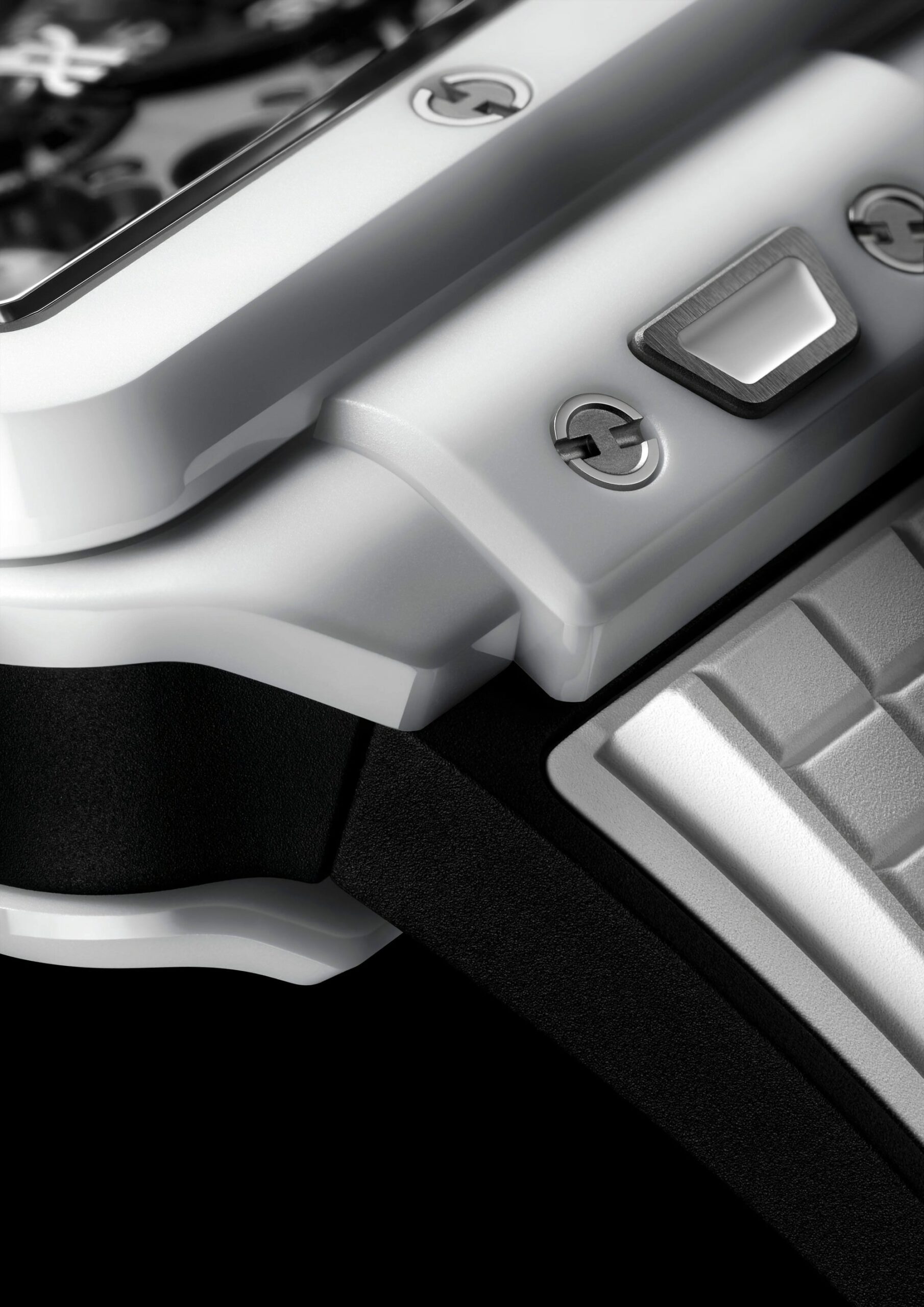 Hublot Square Bang Unico White Ceramic 821.HX.0170.RX Replica 4