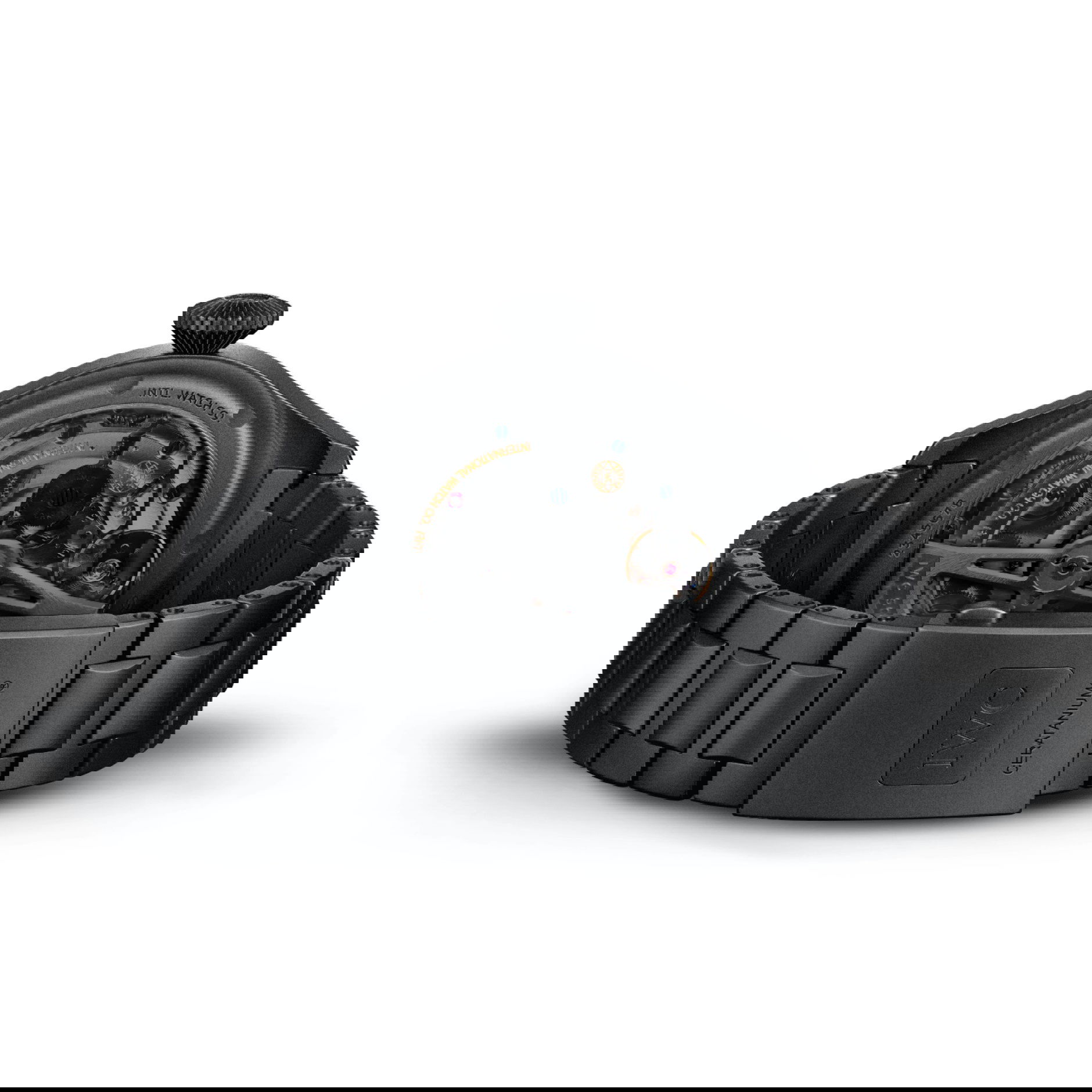 IWC Big Pilot’s Watch Perpetual Calendar Top Gun Ceratanium IW503604 Replica 4