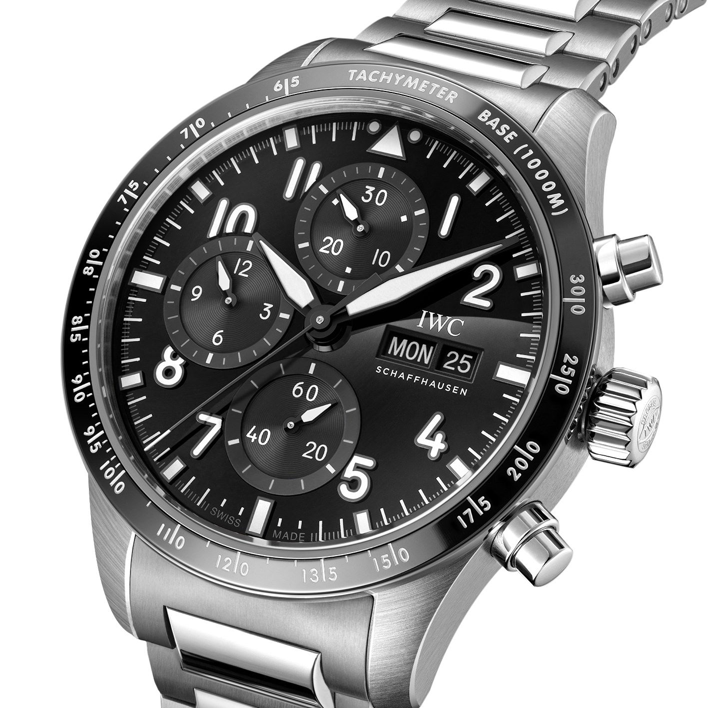 IMG_9081 IWC Pilot’s Watch Performance Chronograph 41 AMG IW388304 Replica 4
