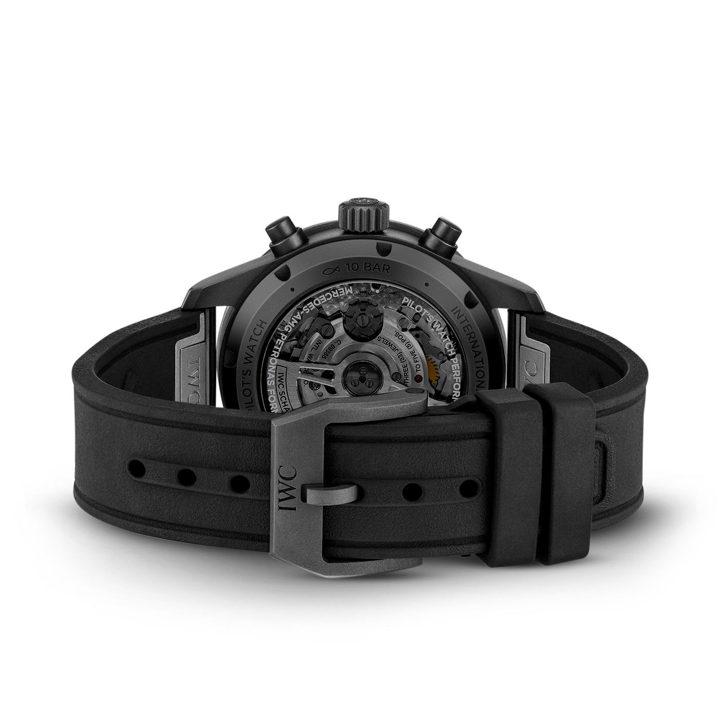 IMG_9081 IWC Pilot’s Watch Performance Chronograph 41 Mercedes-AMG Petronas Formula One Team IW388306 Replica 4