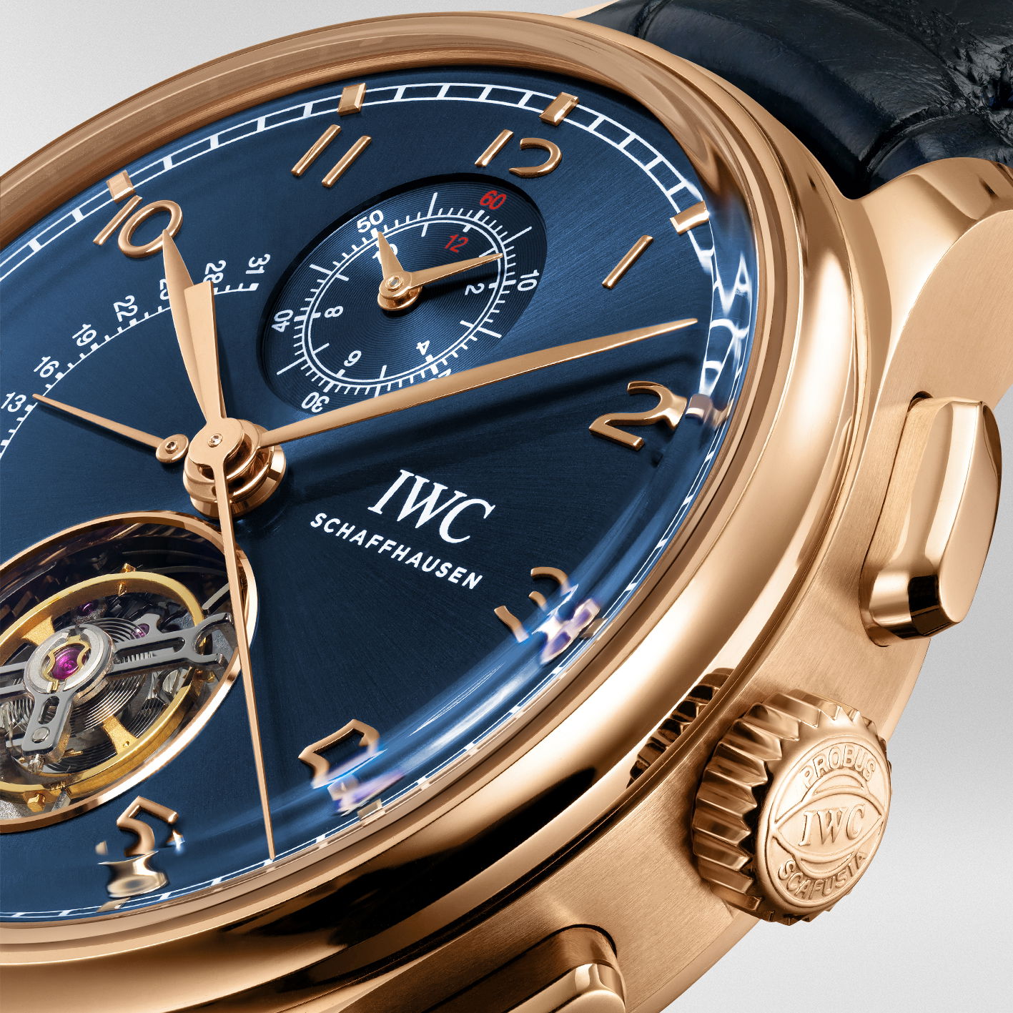 IWC Portugieser Tourbillon Chronograph Boutique Edition IW394005 Replica 4