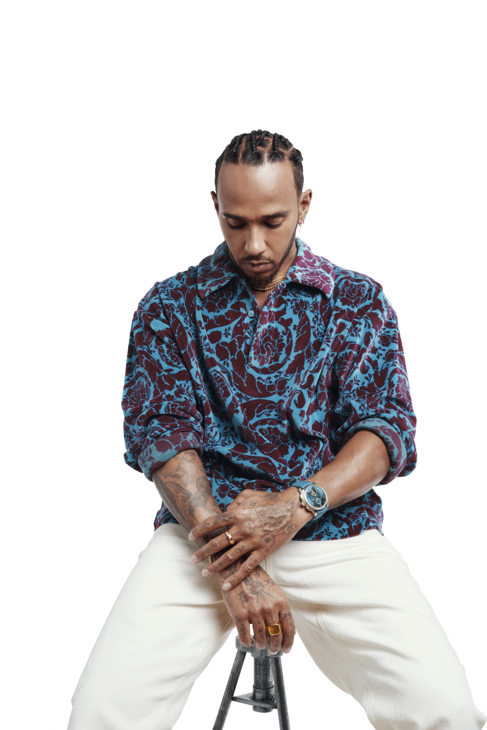 IWC Portugieser Tourbillon Retrograde Chronograph Lewis Hamilton IW394008 Replica 4