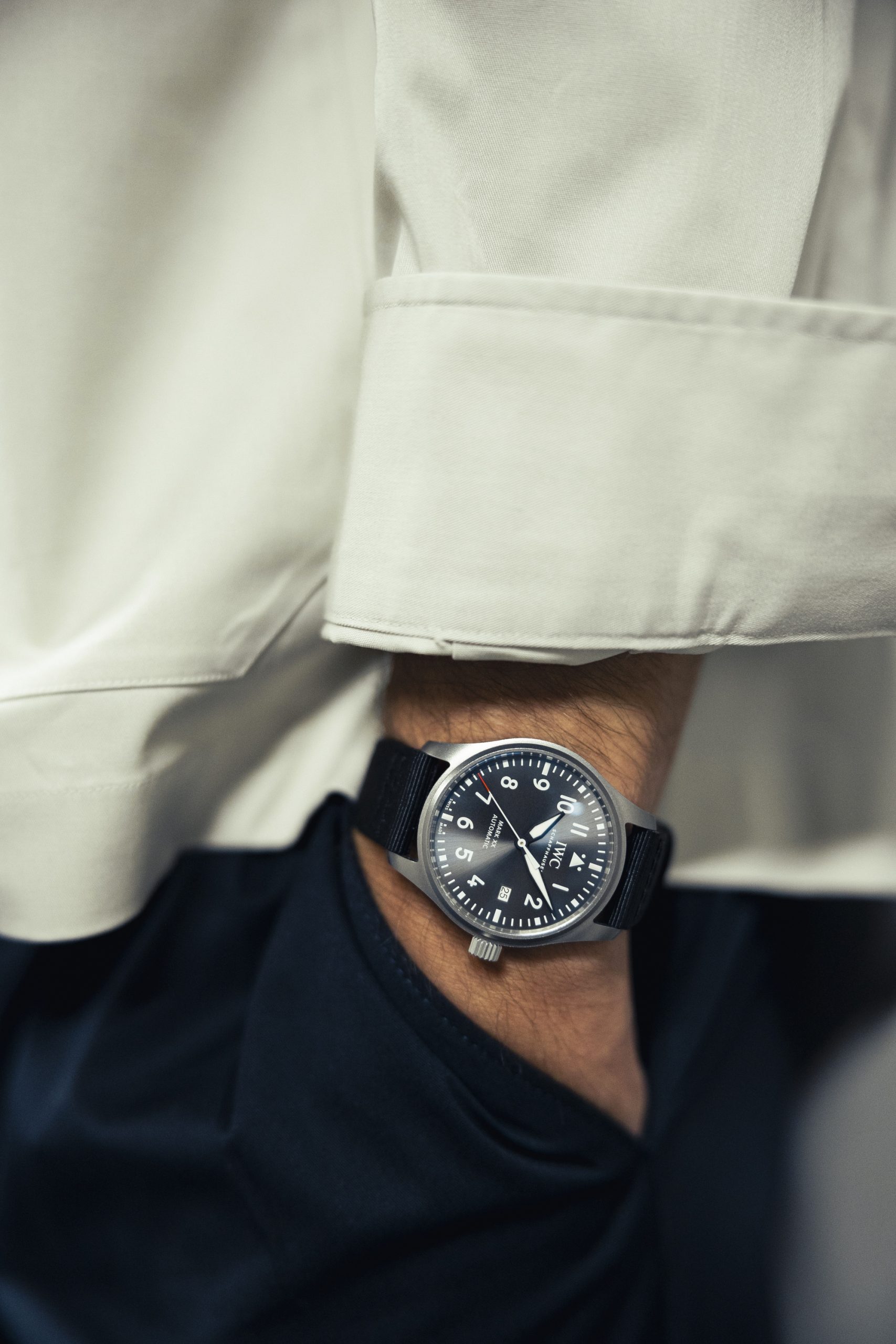 IMG_9081 IWC Pilot's Watch Mark XX Patrouille Suisse IW328209 Replica 4