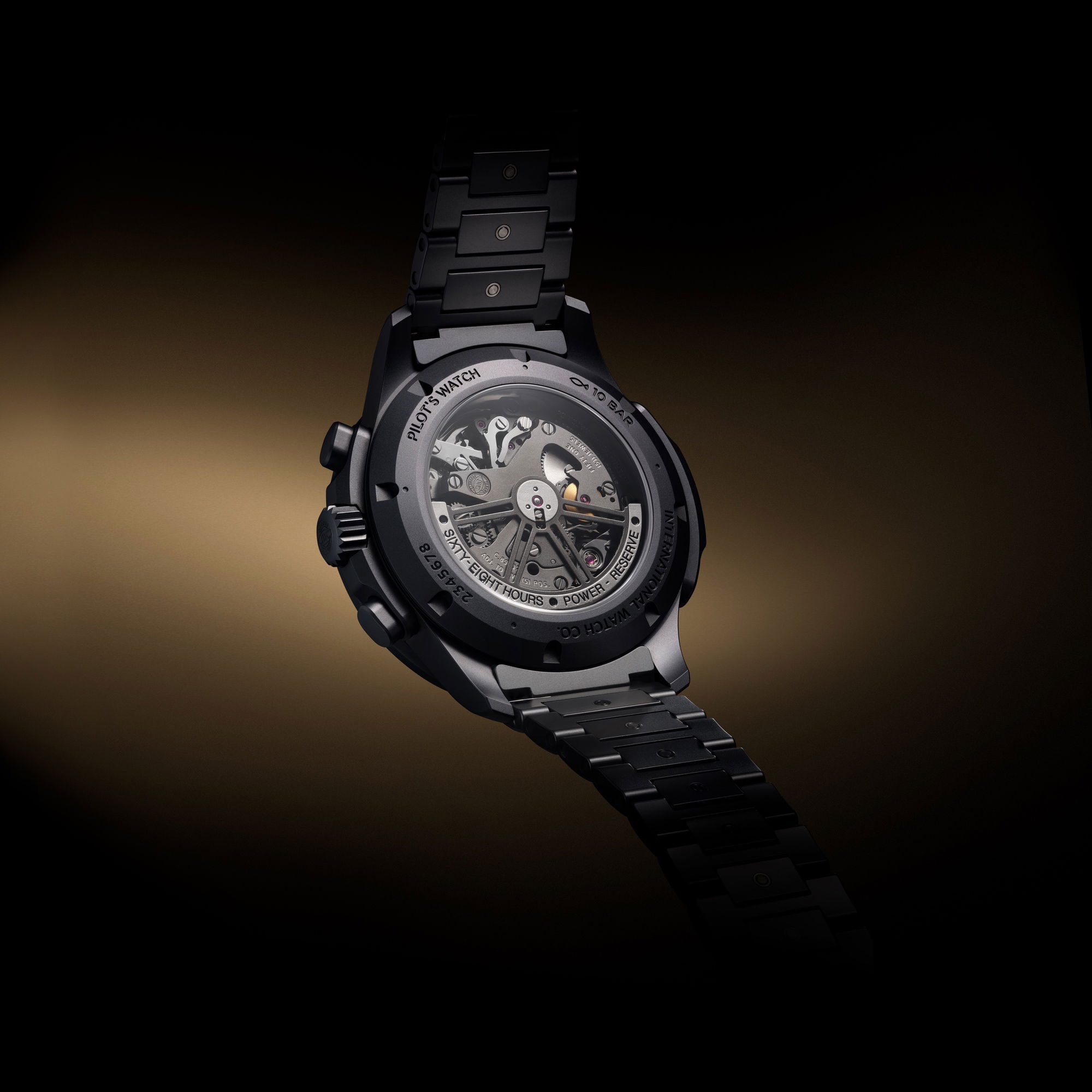 IWC Pilot's Watch Performance Chronograph Perpetual Calendar Digital Date-Month IW388801 Replica 4