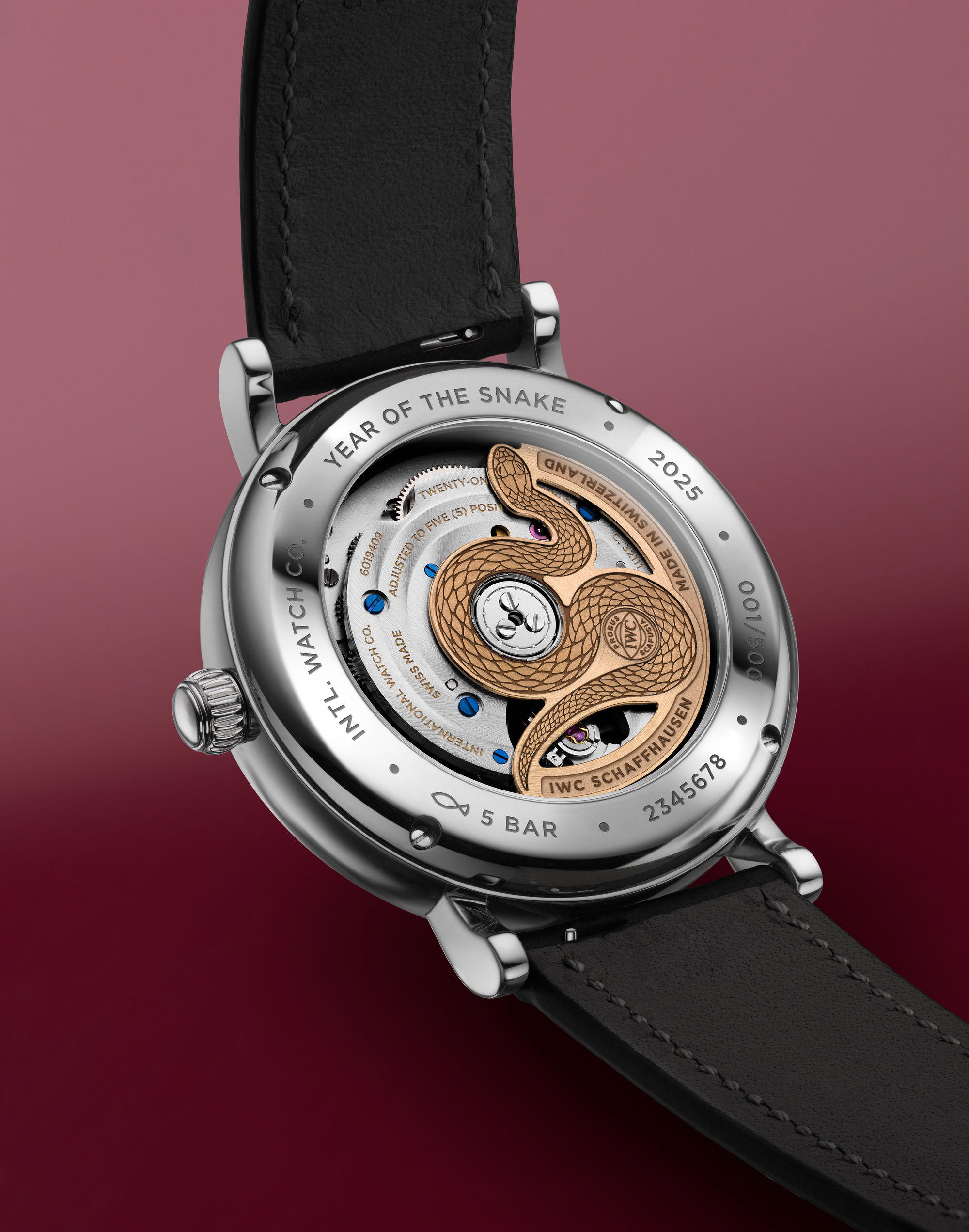 IWC Portofino Automatic Moon Phase 37 Year of the Snake IW459604 Replica 4