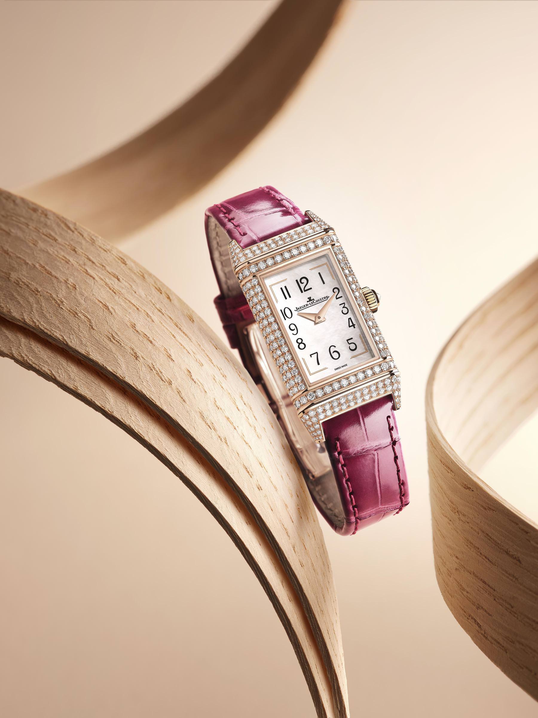 Jaeger-LeCoultre Reverso One Precious Flowers Pink Arums Q3292430 Replica 4