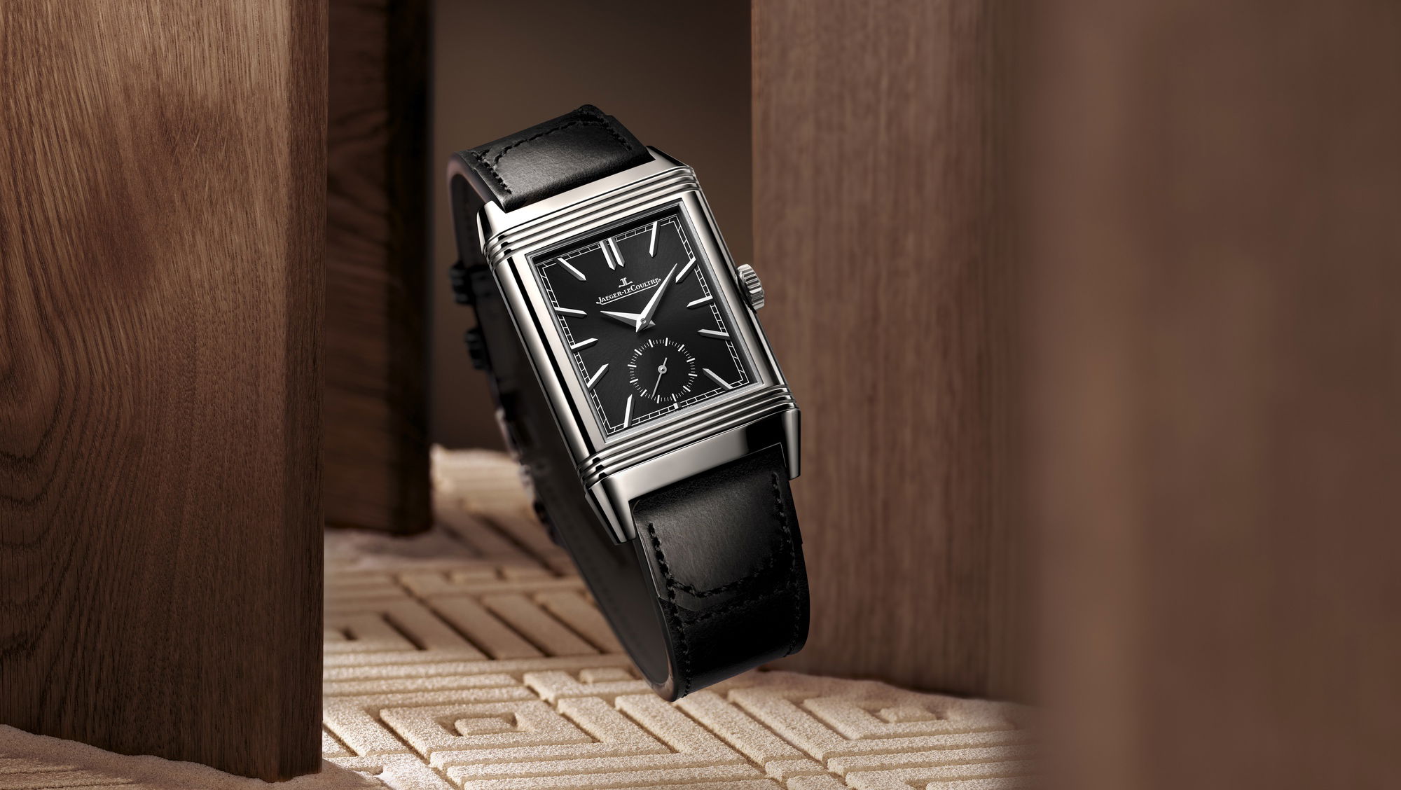 IMG_9081 Jaeger-LeCoultre Reverso Tribute Duoface Small Seconds Q398847J Replica 4