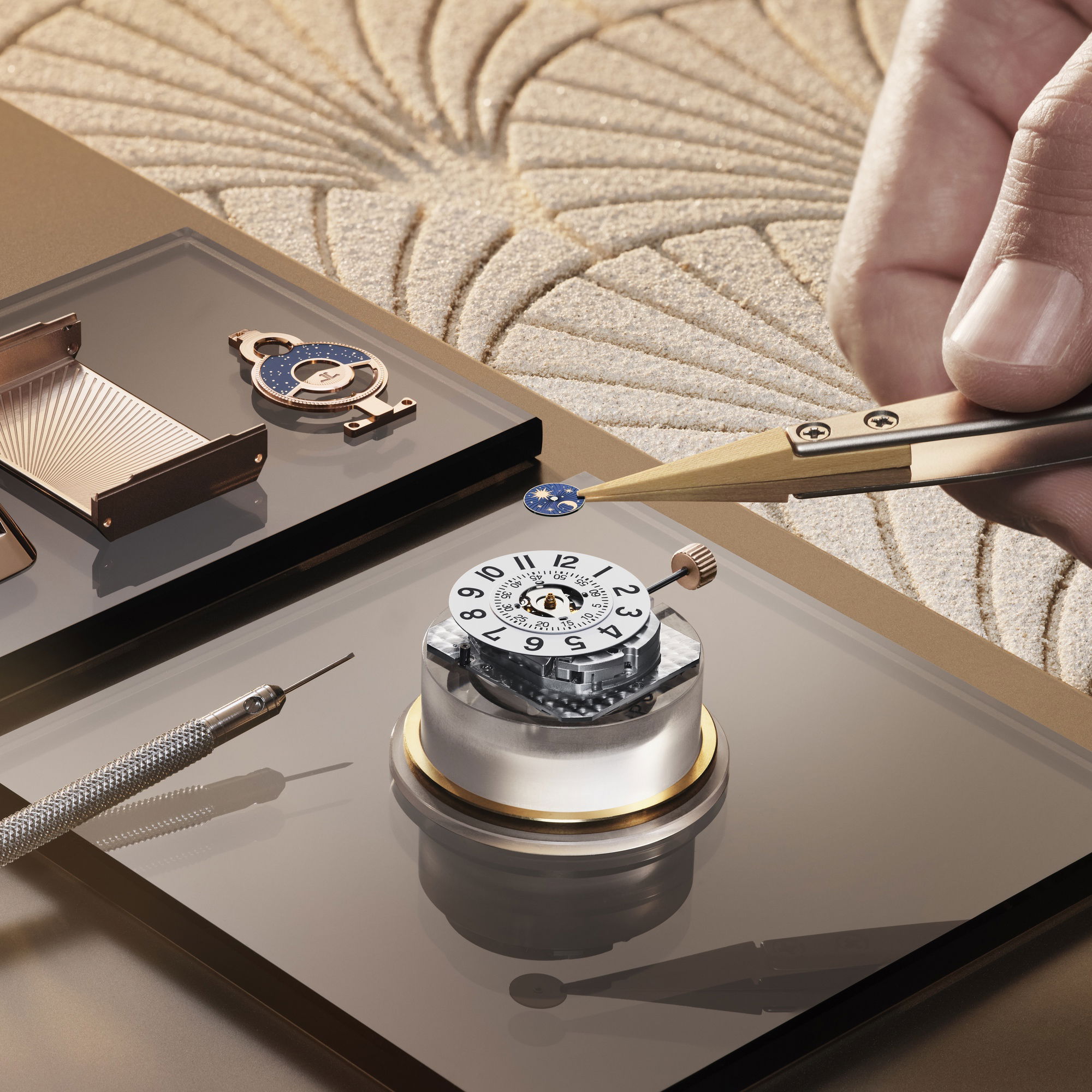 IMG_9081 Jaeger-LeCoultre Reverso Tribute Nonantieme Enamel' Q71125E1 Replica 4