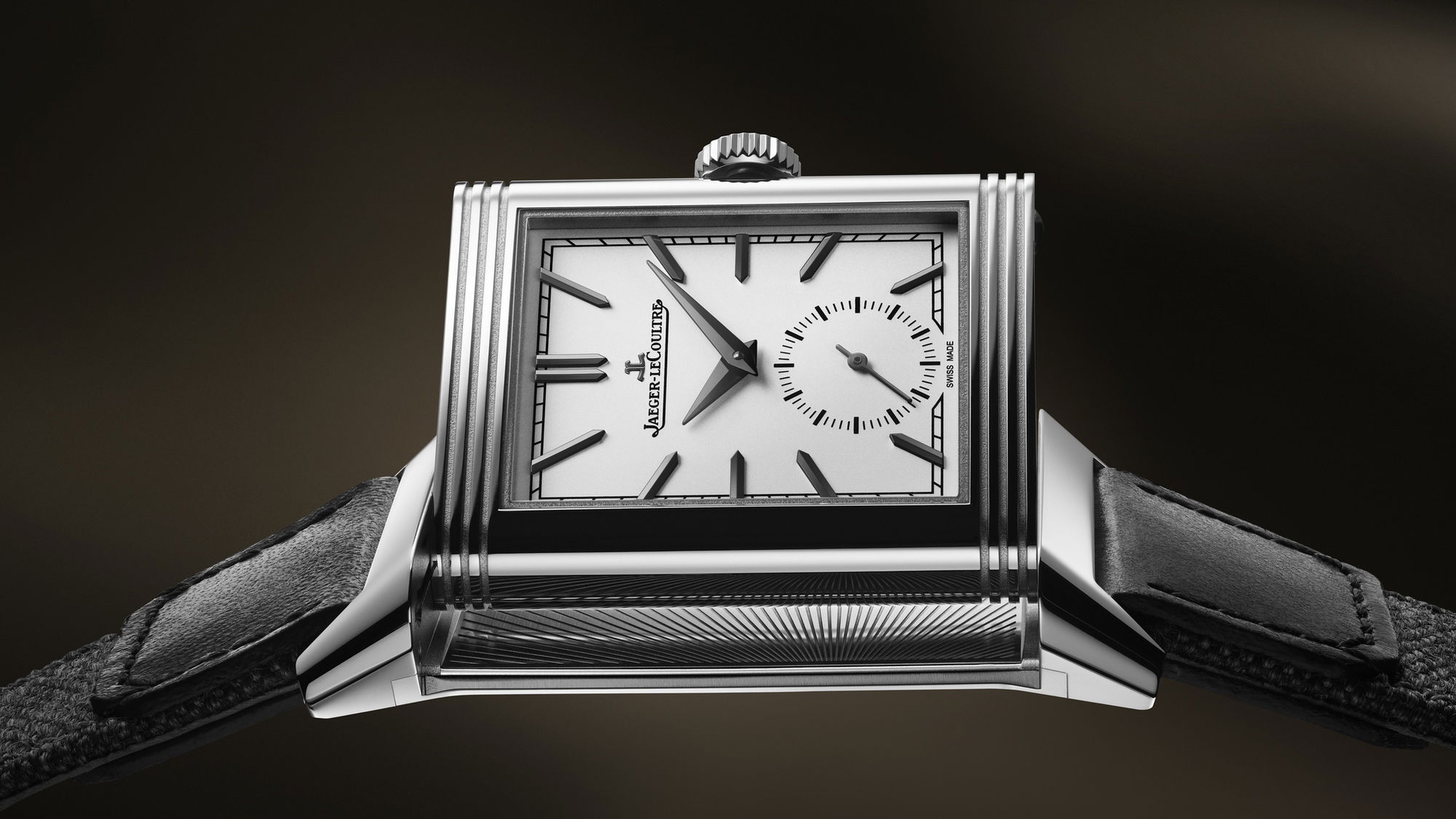 IMG_9081 Jaeger-LeCoultre Reverso Tribute Small Seconds Q713842J Replica 4