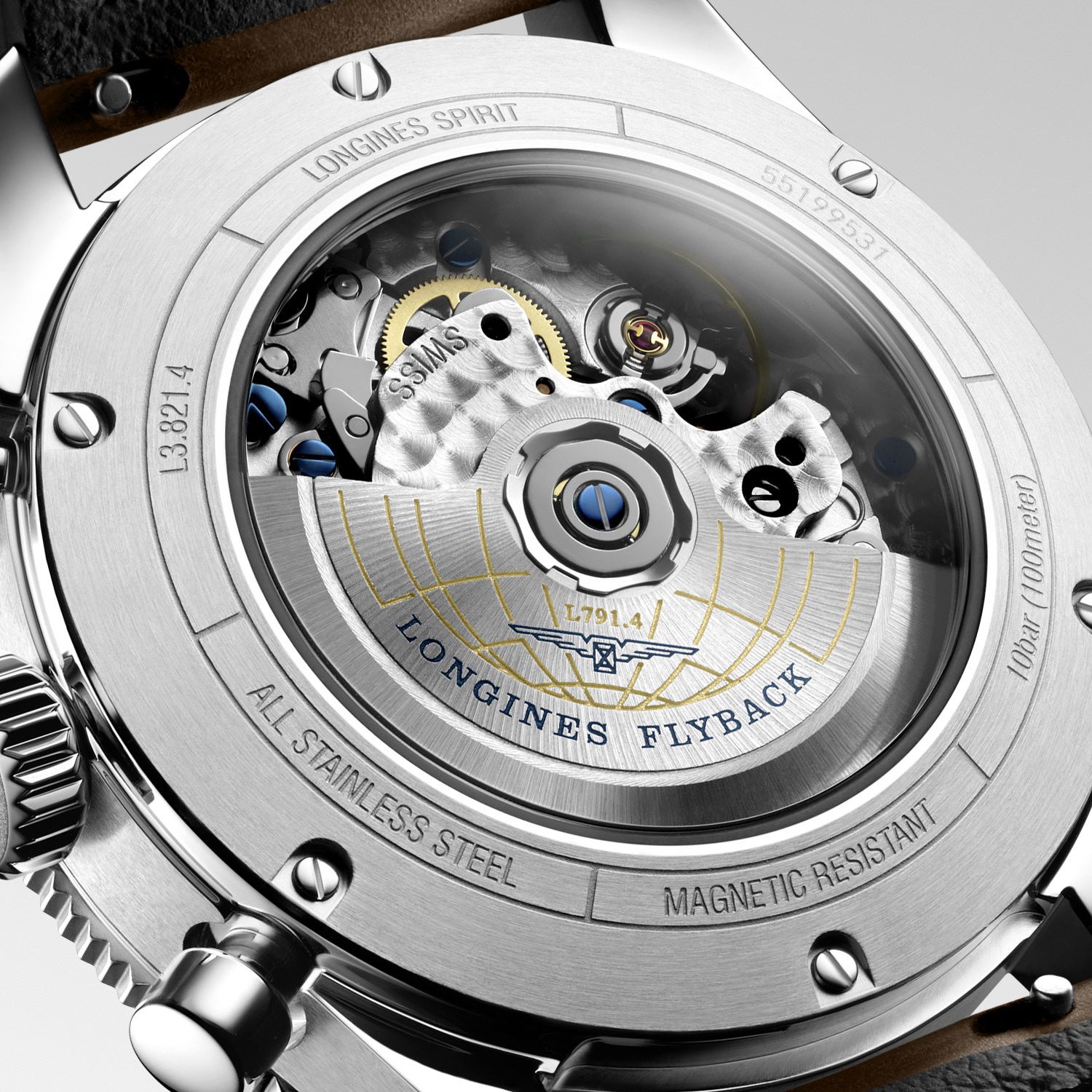 IMG_9081 Longines Spirit Flyback “Pioneering Flyback Chronographs” L3.821.4.53.2 Replica 4